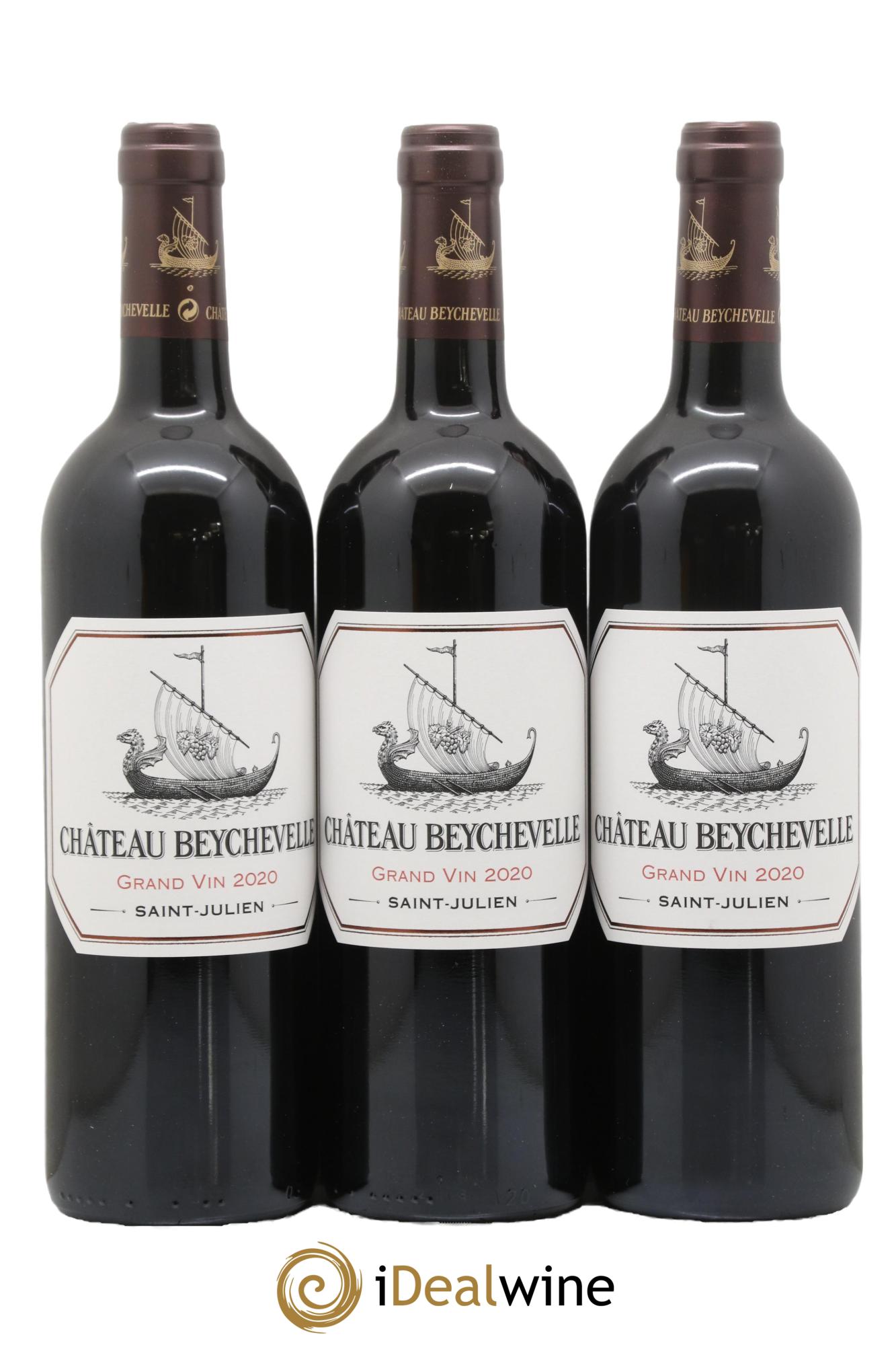 Château Beychevelle 4ème Grand Cru Classé 2020 - Posten von 3 Flaschen - 0