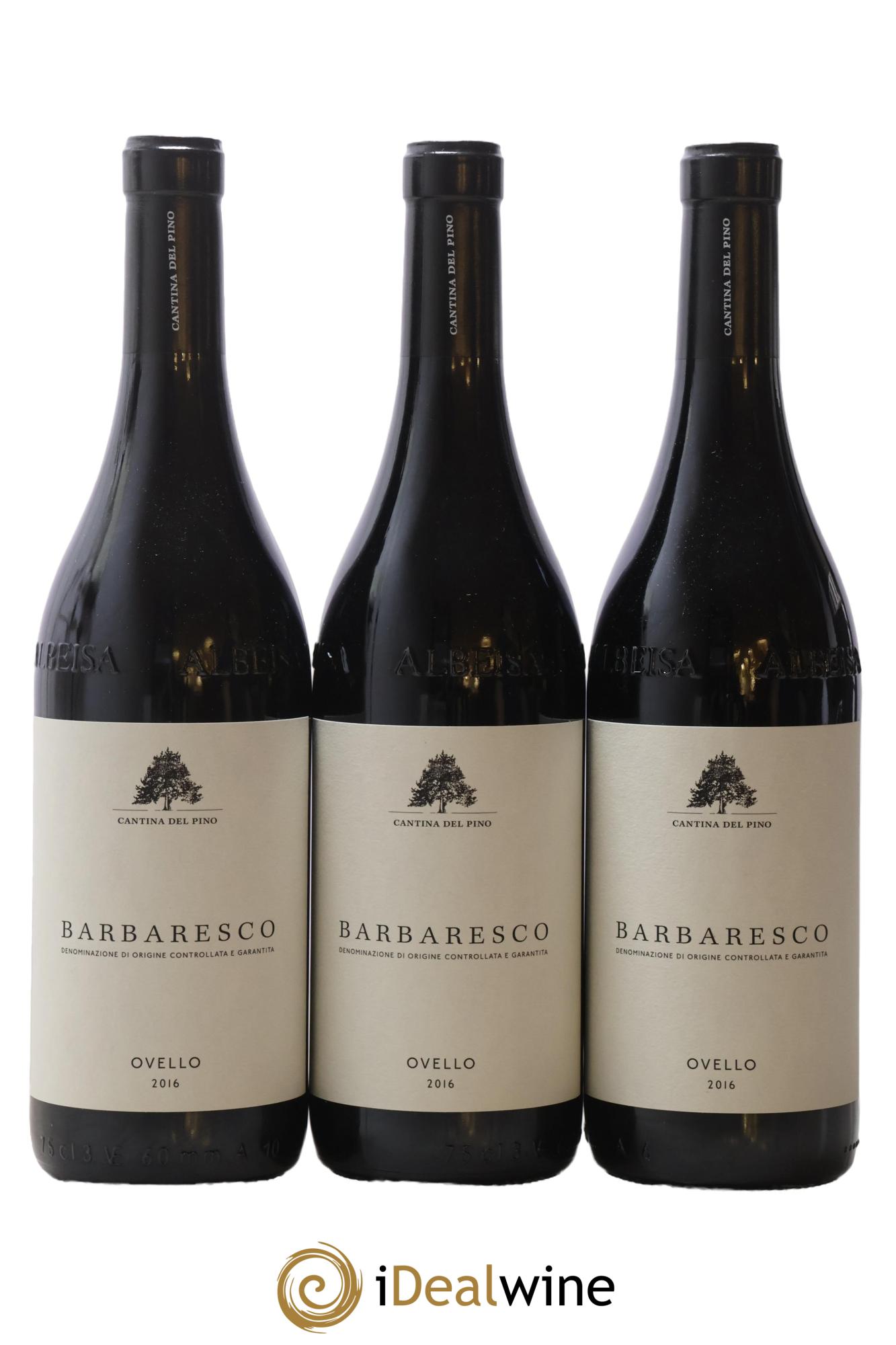 Barbaresco DOCG Ovello Cantina del Pino 2016 - Lot of 3 bottles - 0