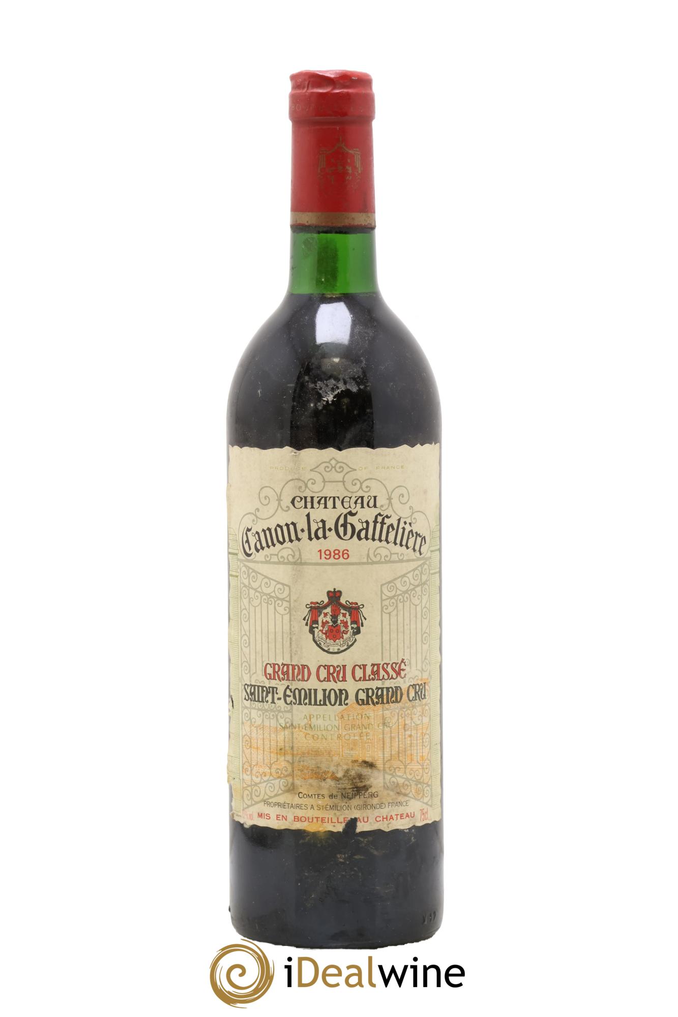 Château Canon la Gaffelière 1er Grand Cru Classé B 1986 - Lote de 1 botella - 0