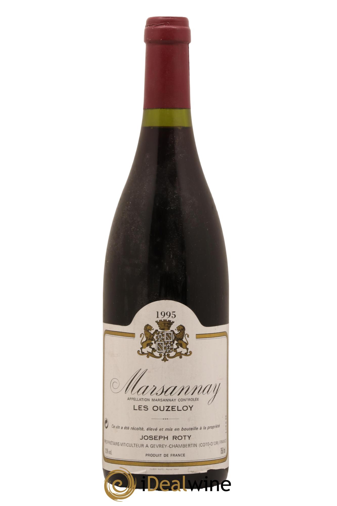Marsannay Les Ouzeloys Domaine Joseph Roty 1995 - Lot de 1 bouteille - 0