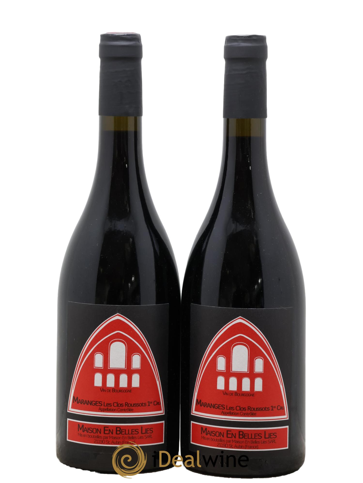 Maranges 1er Cru Les Clos Roussots Maison En Belles Lies 2022 - Lotto di 2 bottiglie - 0