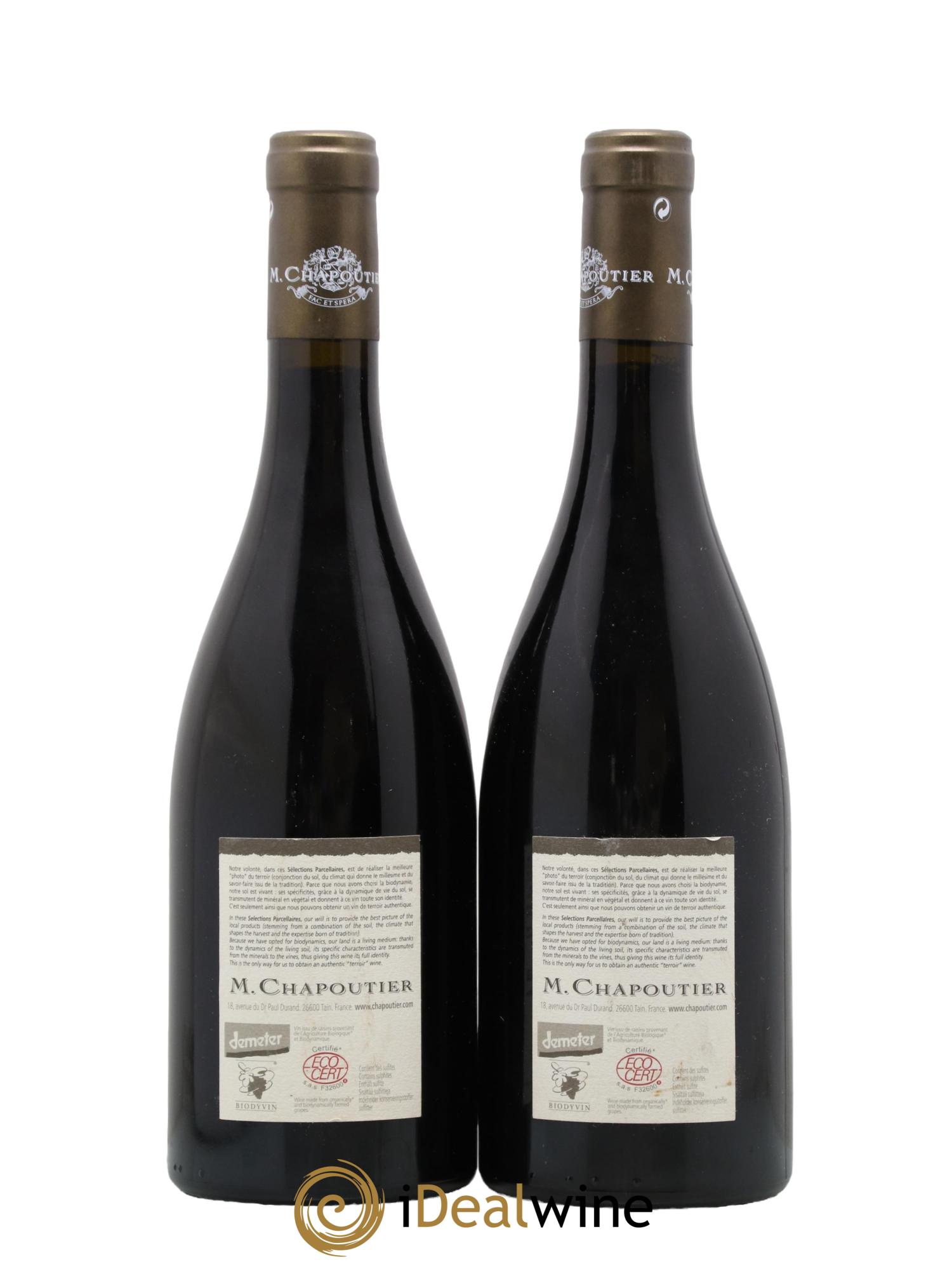 Hermitage Ermitage l'Ermite Chapoutier 2005 - Lot de 2 bouteilles - 1