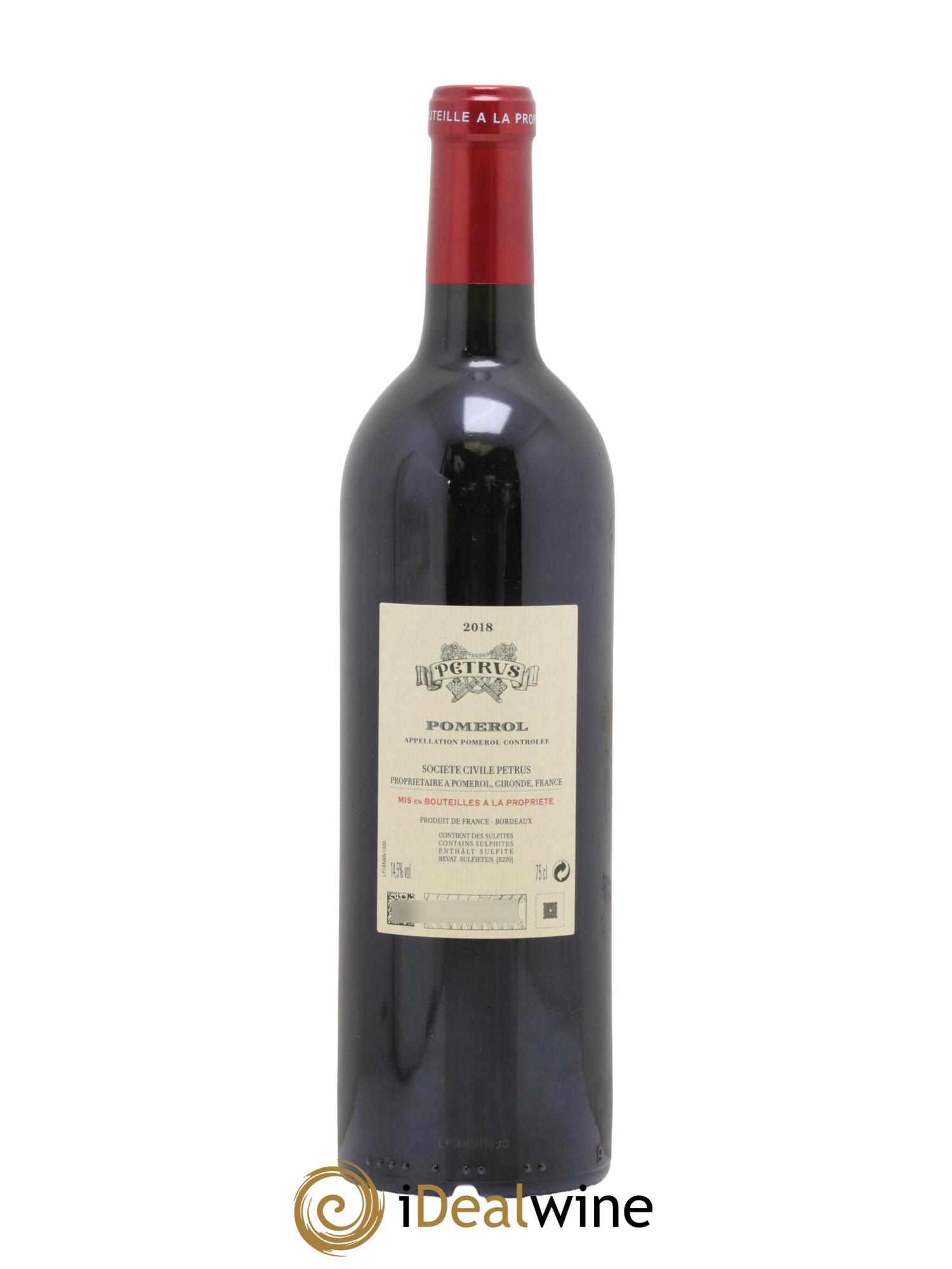 Petrus 2018 - Lot of 1 bottle - 1