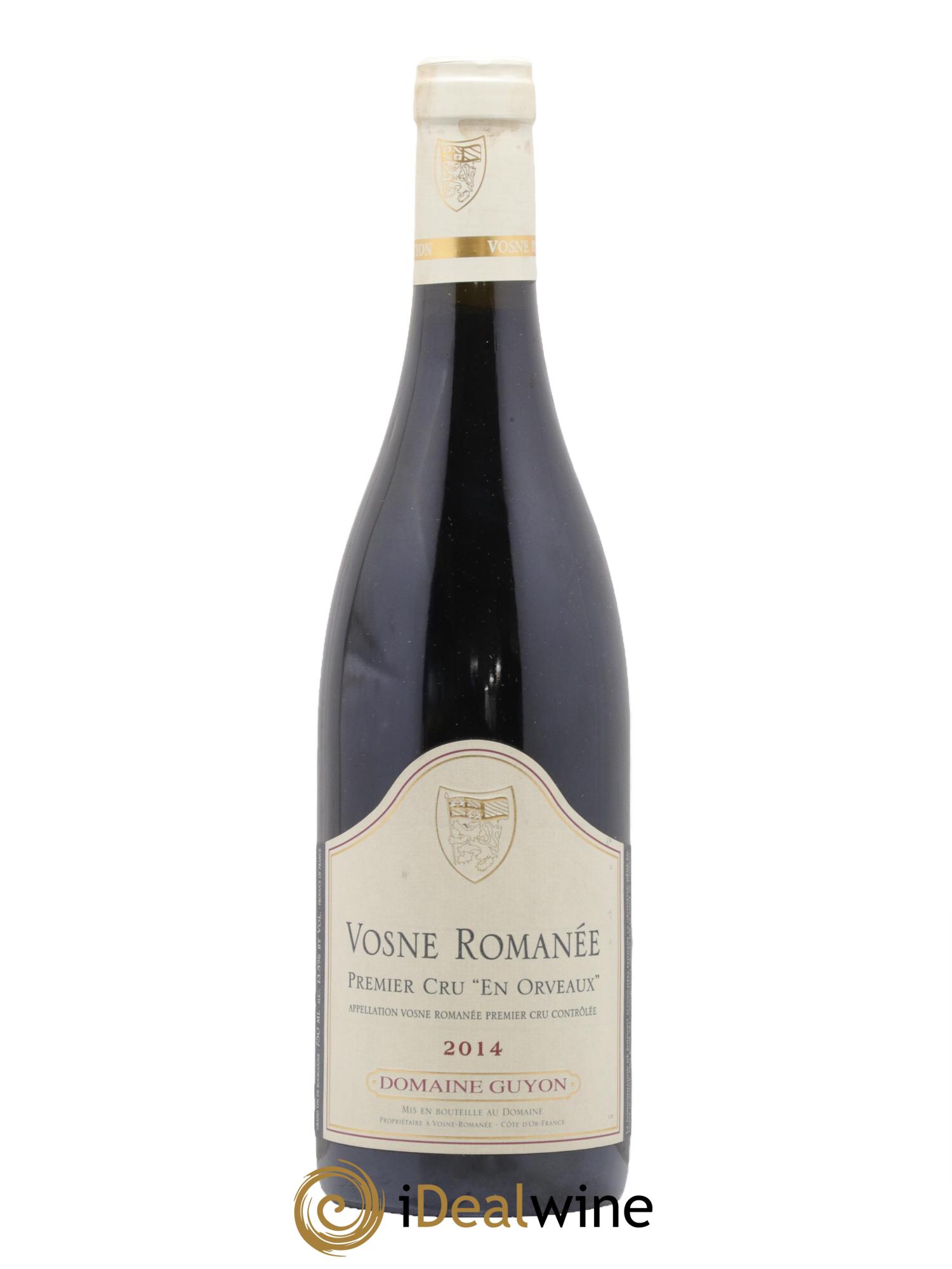 Vosne-Romanée 1er Cru En Orveaux Guyon (Domaine) 2014 - Lot de 1 bouteille - 0