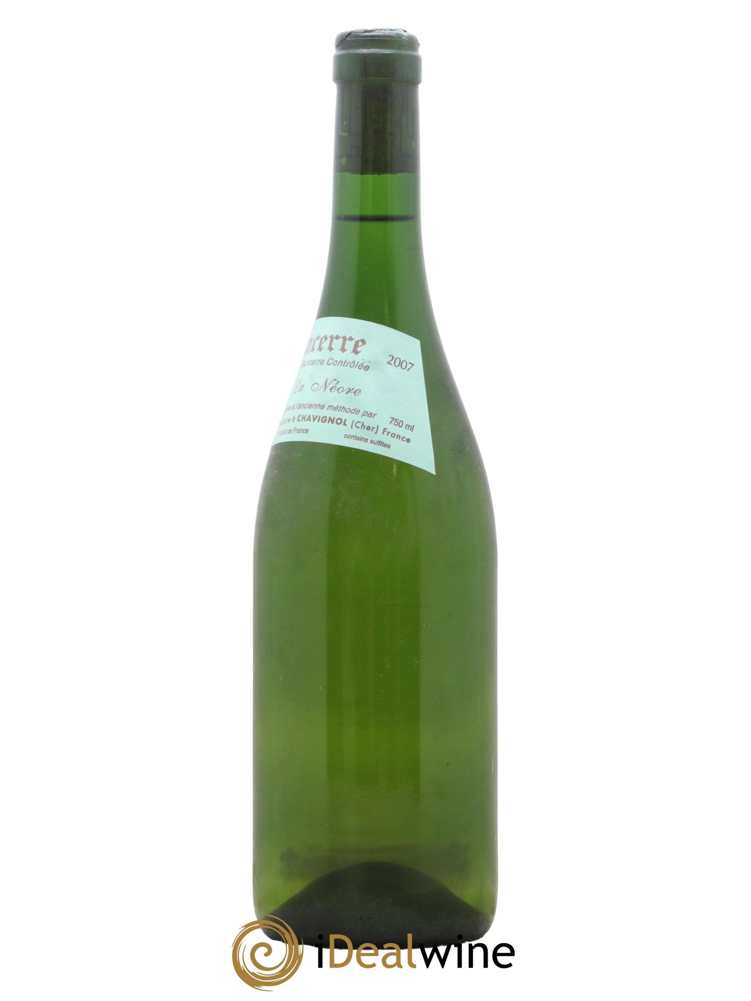 Sancerre Clos la Neore Edmond Vatan 2007 - Lot de 1 bouteille - 1