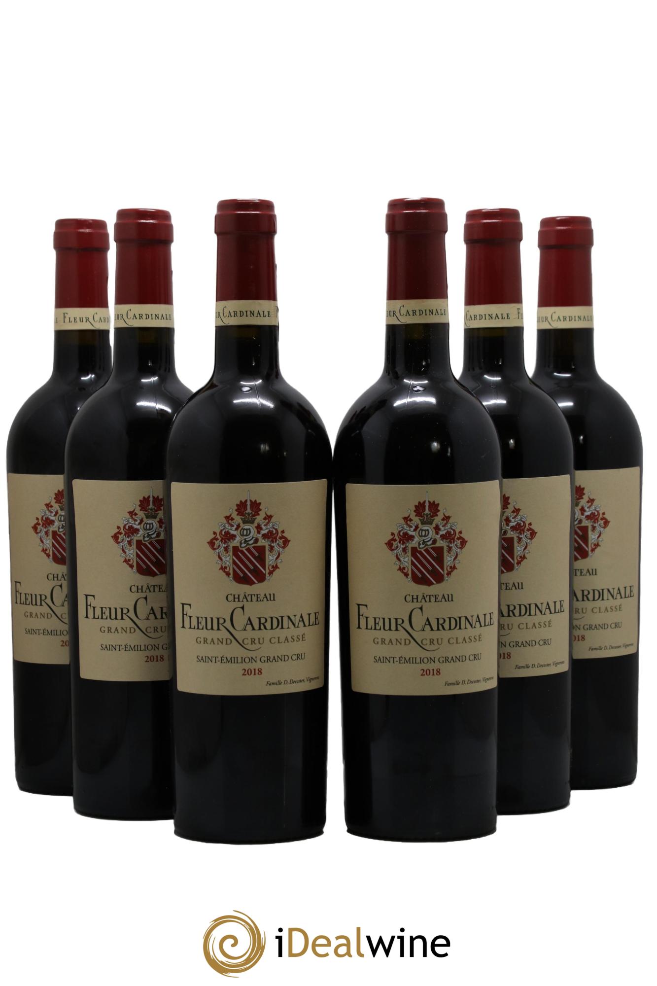 Château Fleur Cardinale Grand Cru Classé 2018 - Lot of 6 bottles - 0