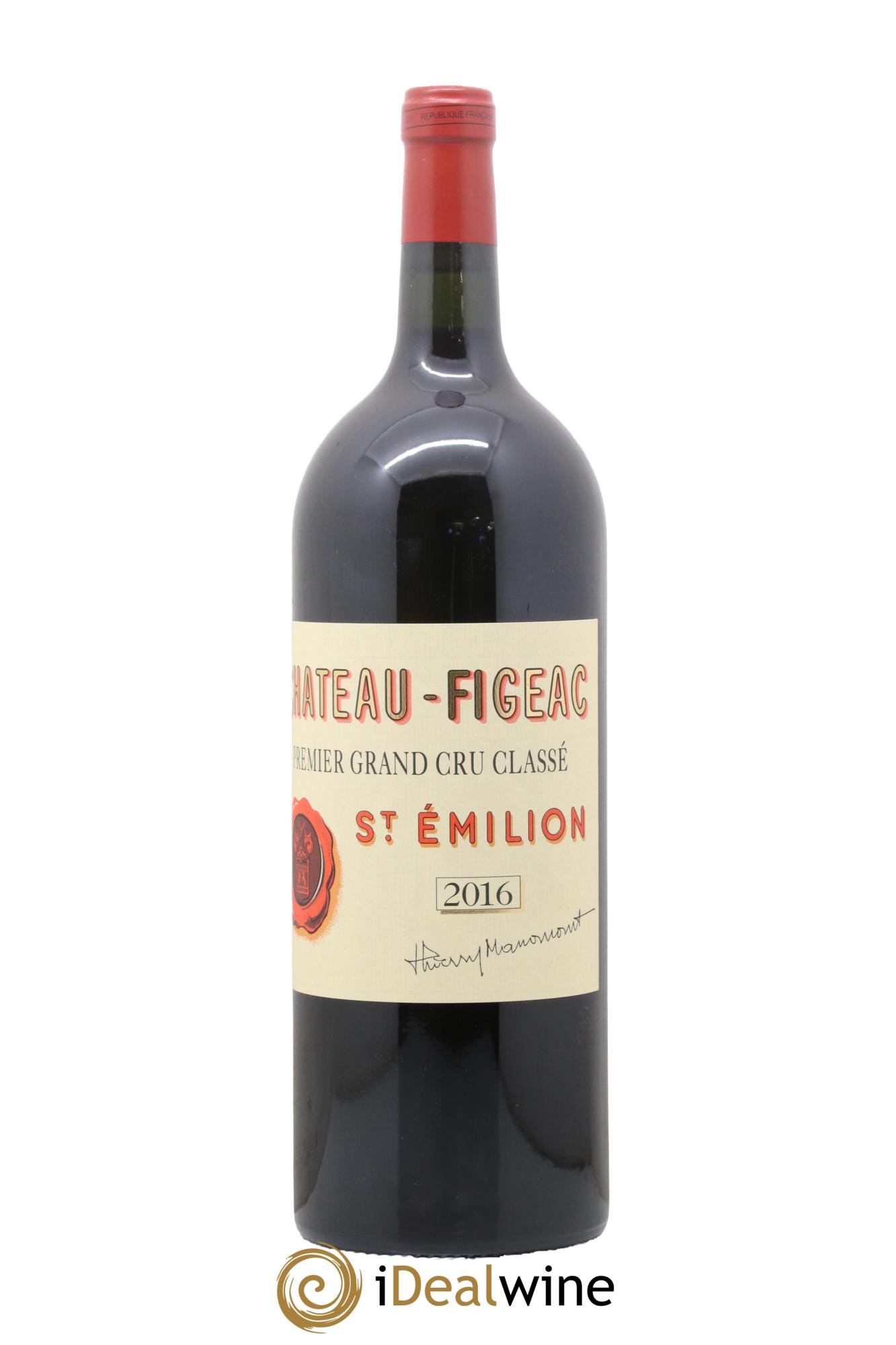 Château Figeac 1er Grand Cru Classé A 2016 - Lot de 1 magnum - 0