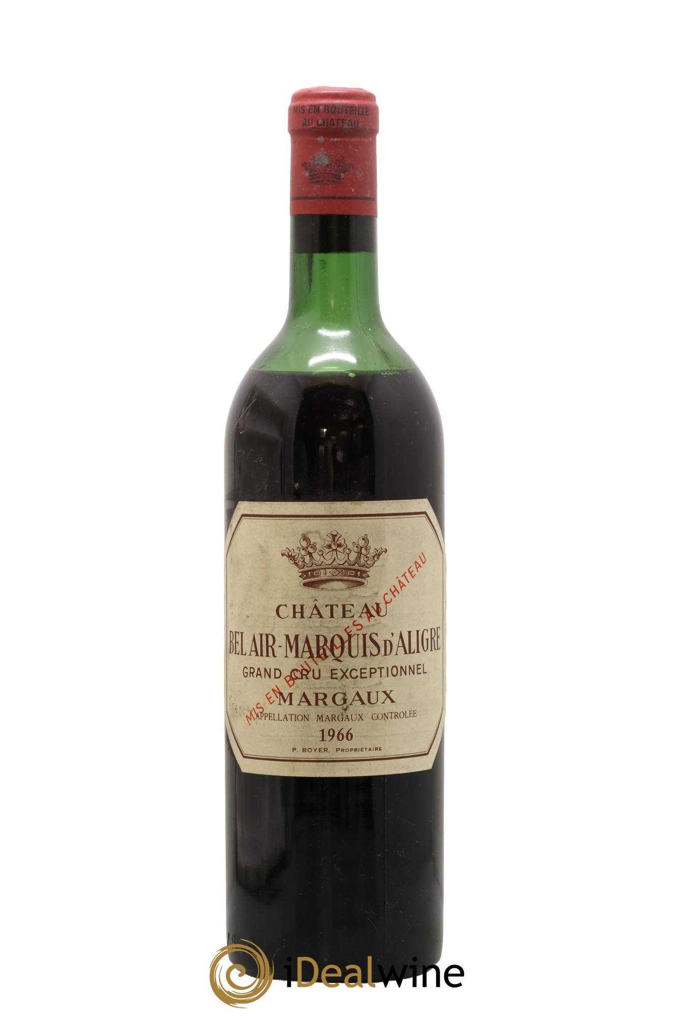Château Bel Air Marquis d'Aligre 1966 - Lot of 1 bottle - 0