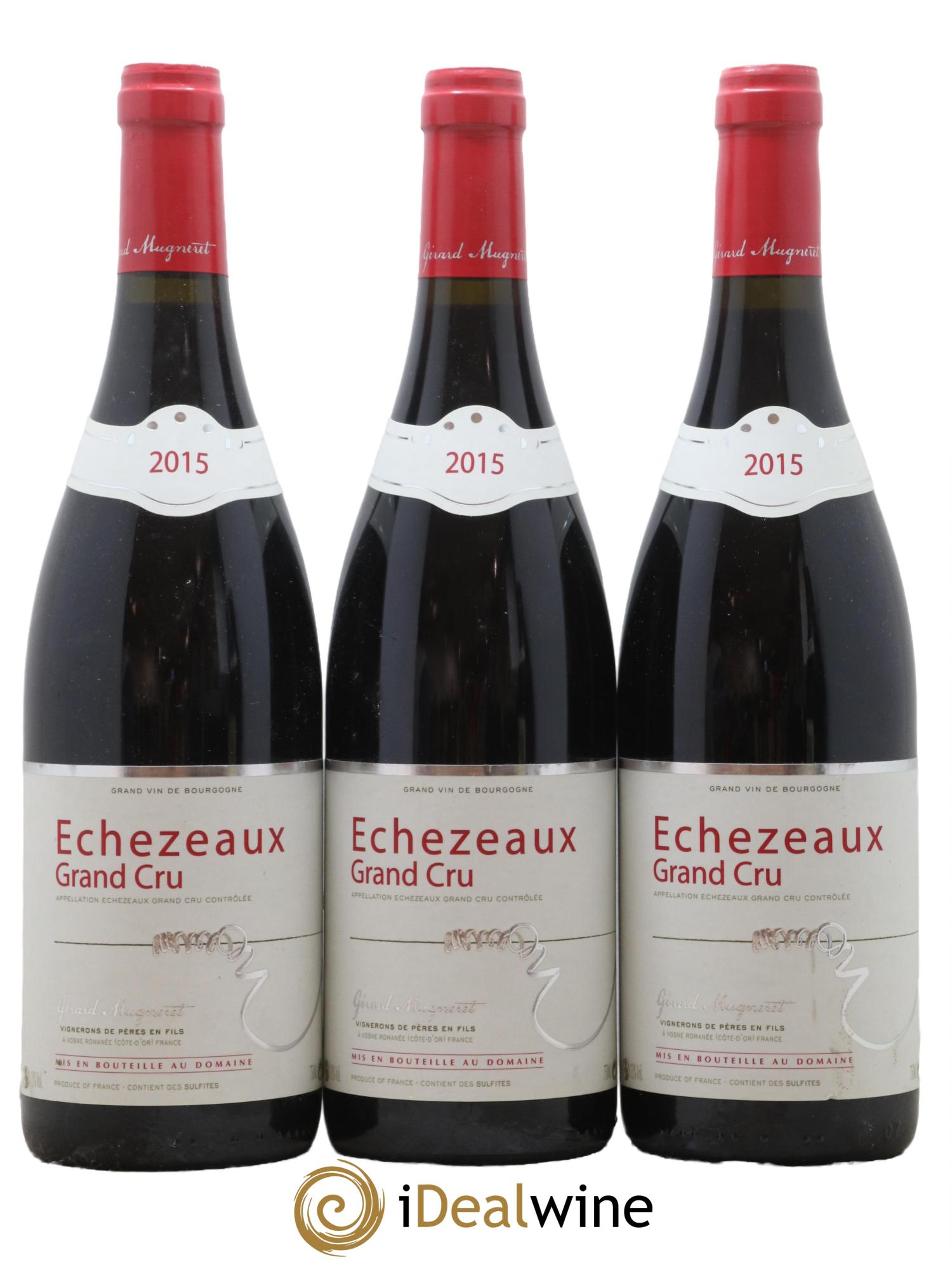 Echezeaux Grand Cru Gérard Mugneret 2015 - Lot de 3 bouteilles - 0