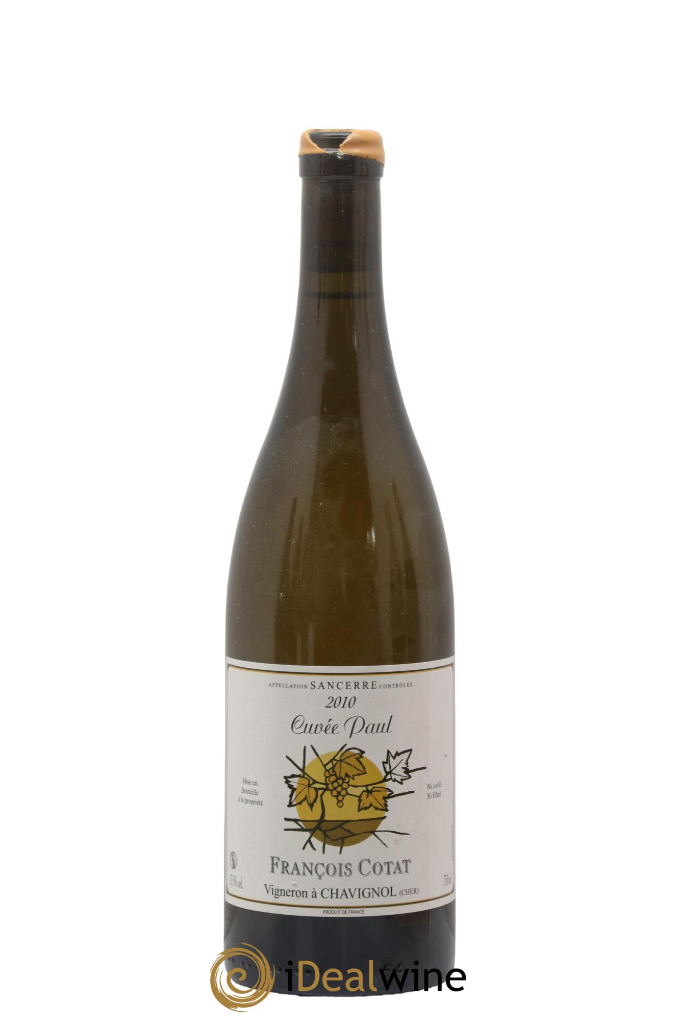 Sancerre Cuvée Paul François Cotat 2010 - Lotto di 1 bottiglia - 0