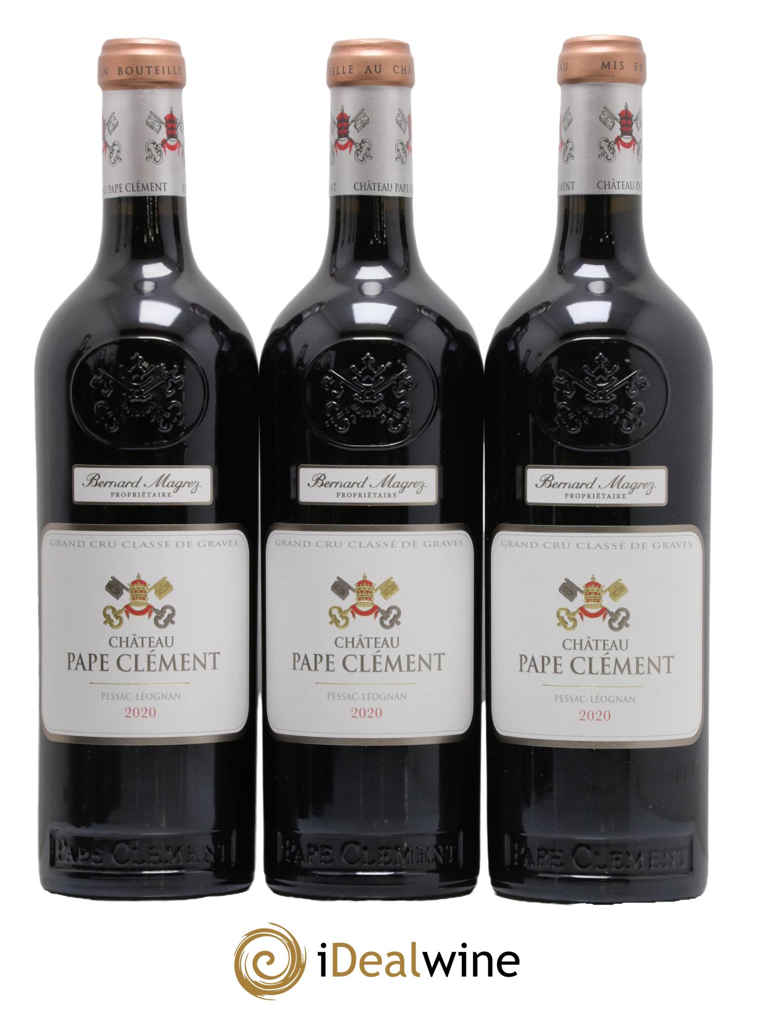 Château Pape Clément Cru Classé de Graves 2020 - Lot de 6 bouteilles - 1