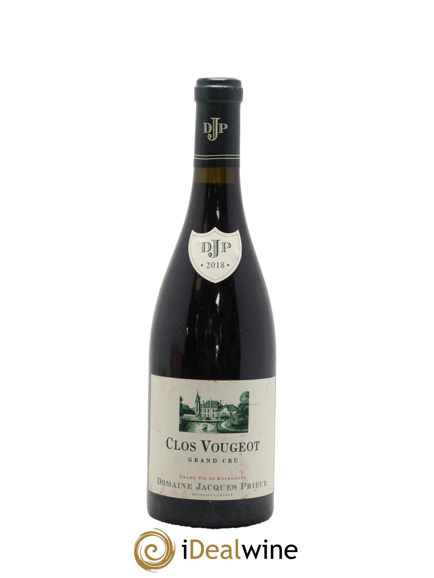 Clos de Vougeot Grand Cru Jacques Prieur (Domaine) 2018 - Lotto di 1 bottiglia - 0