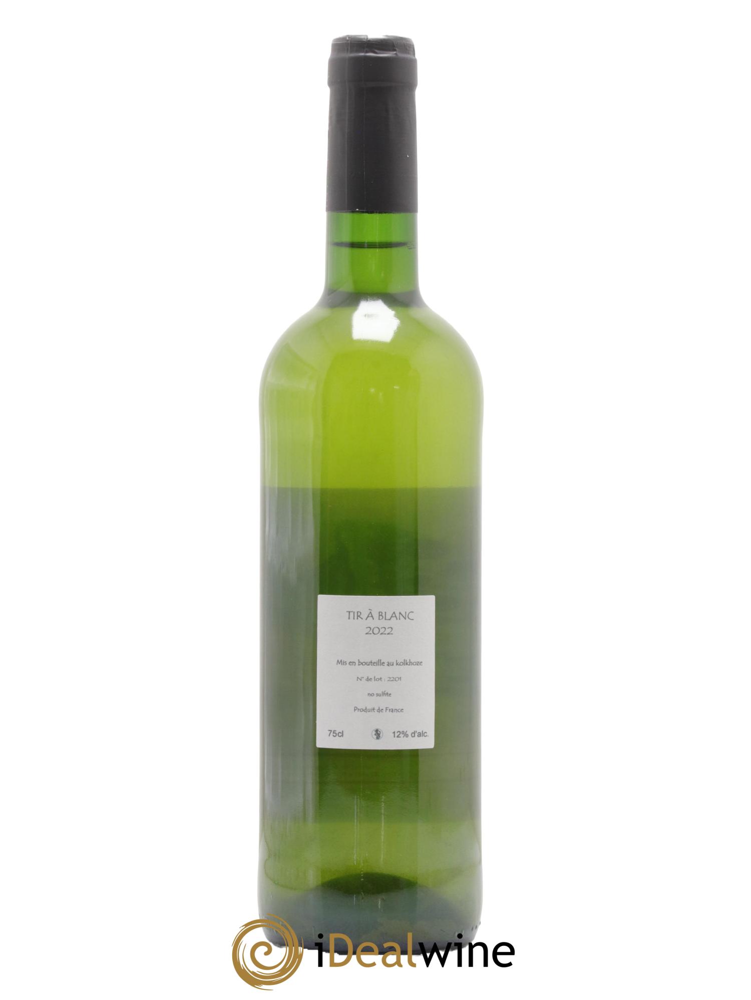Vin de France Tir à Blanc Les Vins du Cabanon Alain Castex 2022 - Lot de 1 bouteille - 1