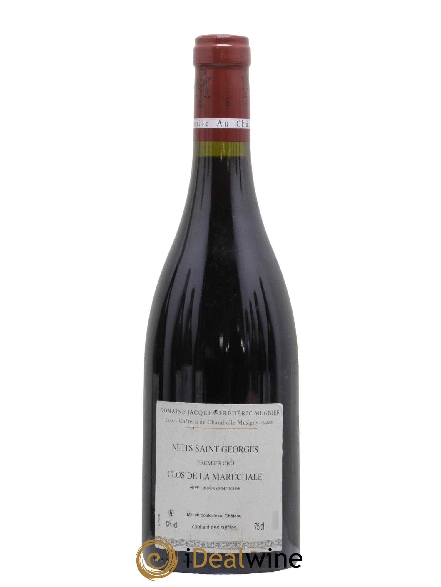 Nuits-Saint-Georges 1er Cru Clos de La Maréchale Jacques-Frédéric Mugnier 2012 - Lotto di 1 bottiglia - 1