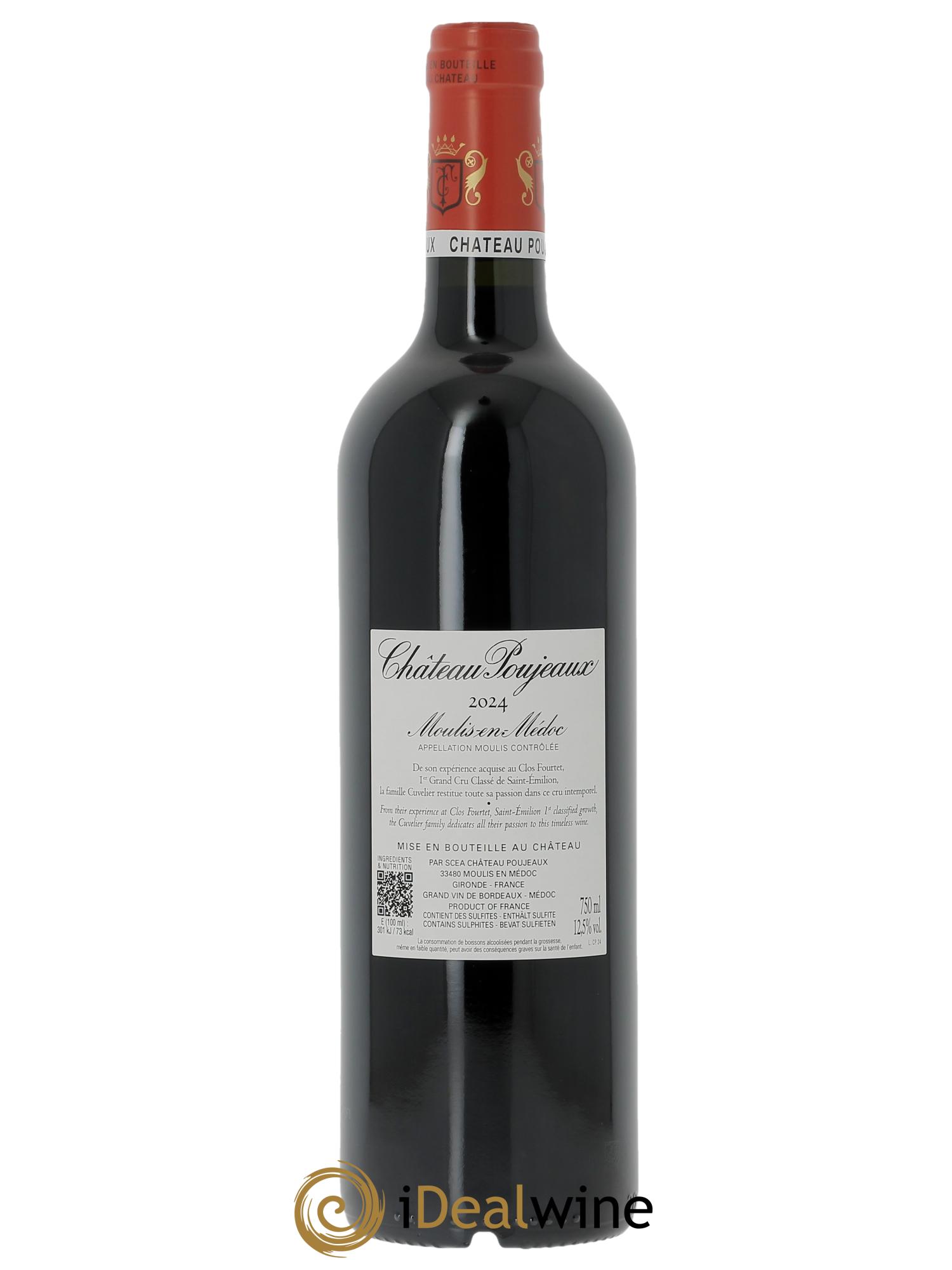 Château Poujeaux 2024 - Lote de 1 botella - 1