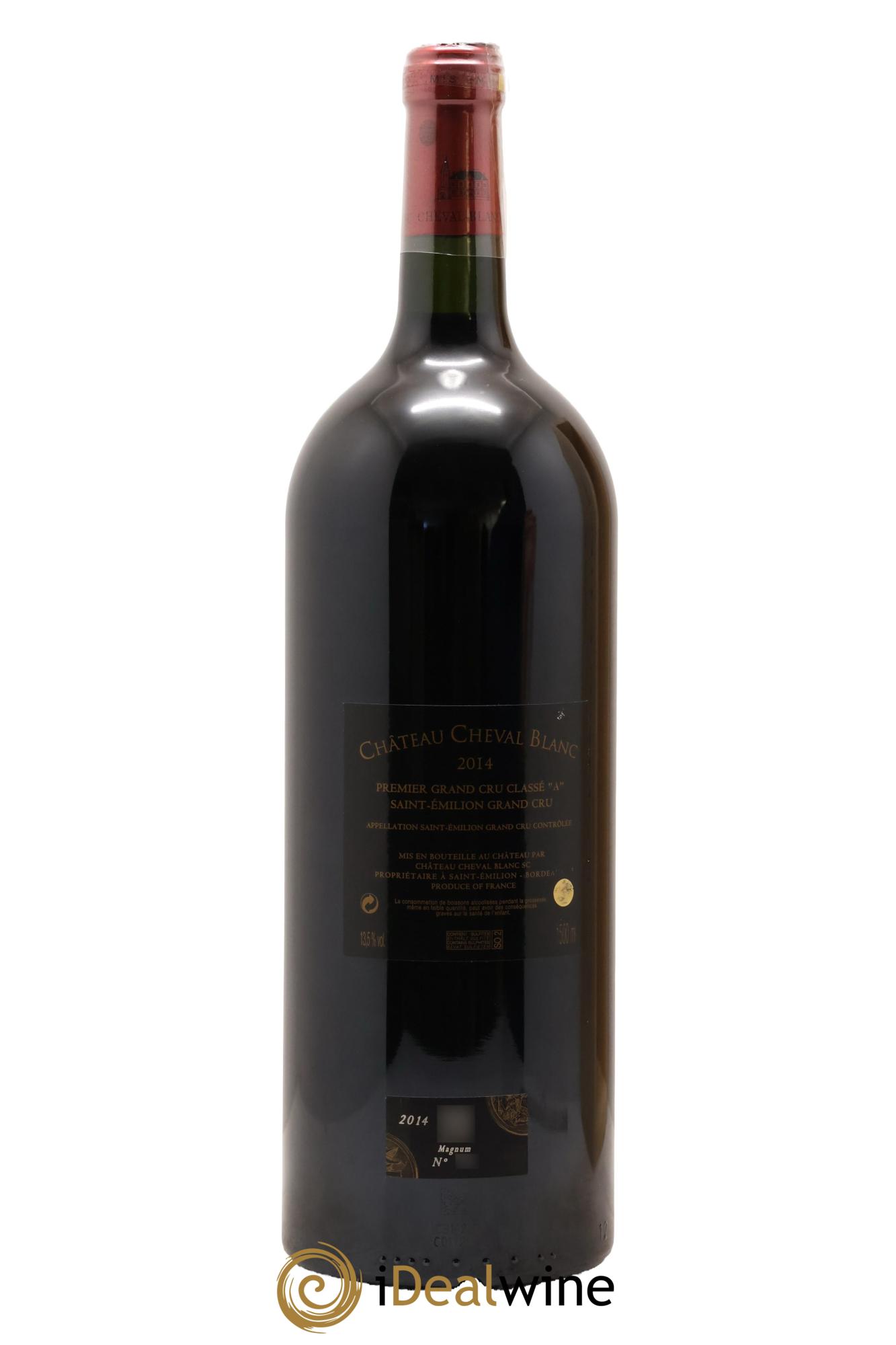 Château Cheval Blanc 1er Grand Cru Classé A 2014 - Lotto di 1 magnum - 2