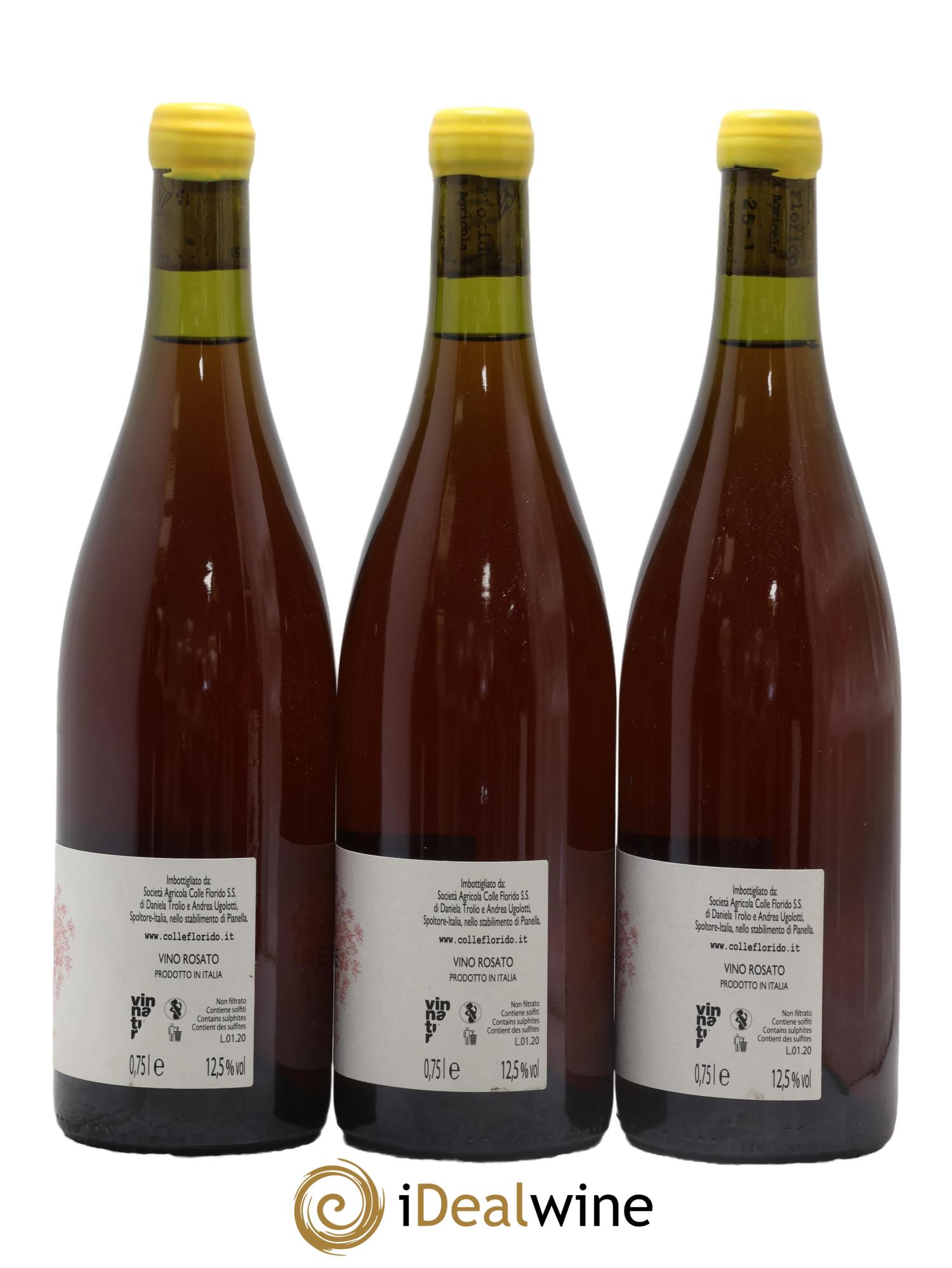 Italie La Lèna Colle Florido 2020 - Lot of 3 bottles - 1