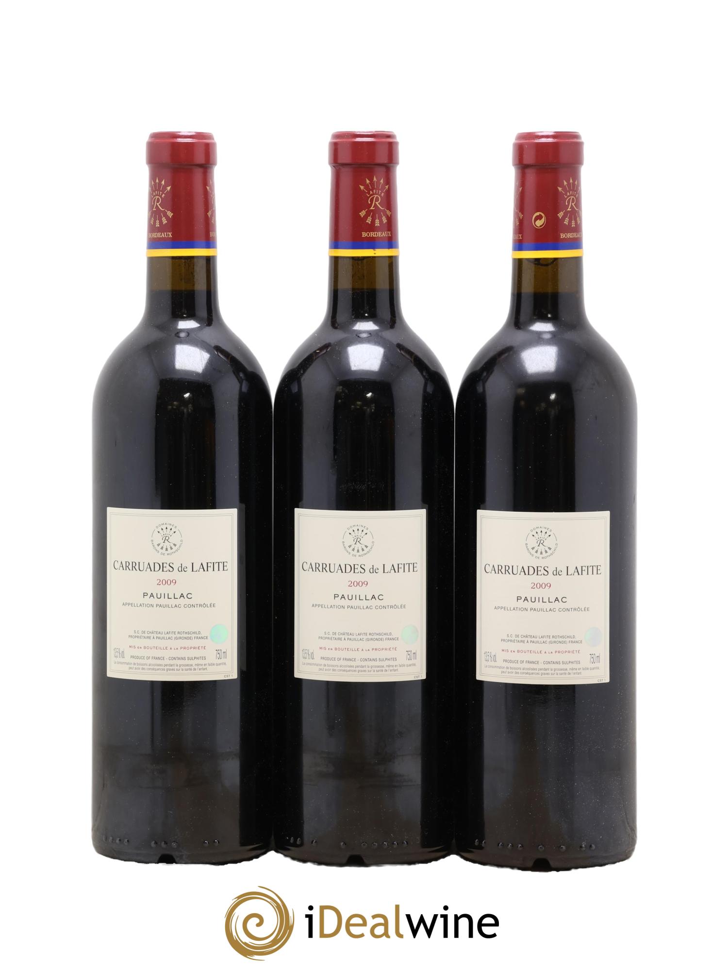 Carruades de Lafite Rothschild Second Vin 2009 - Lotto di 6 bottiglie - 4