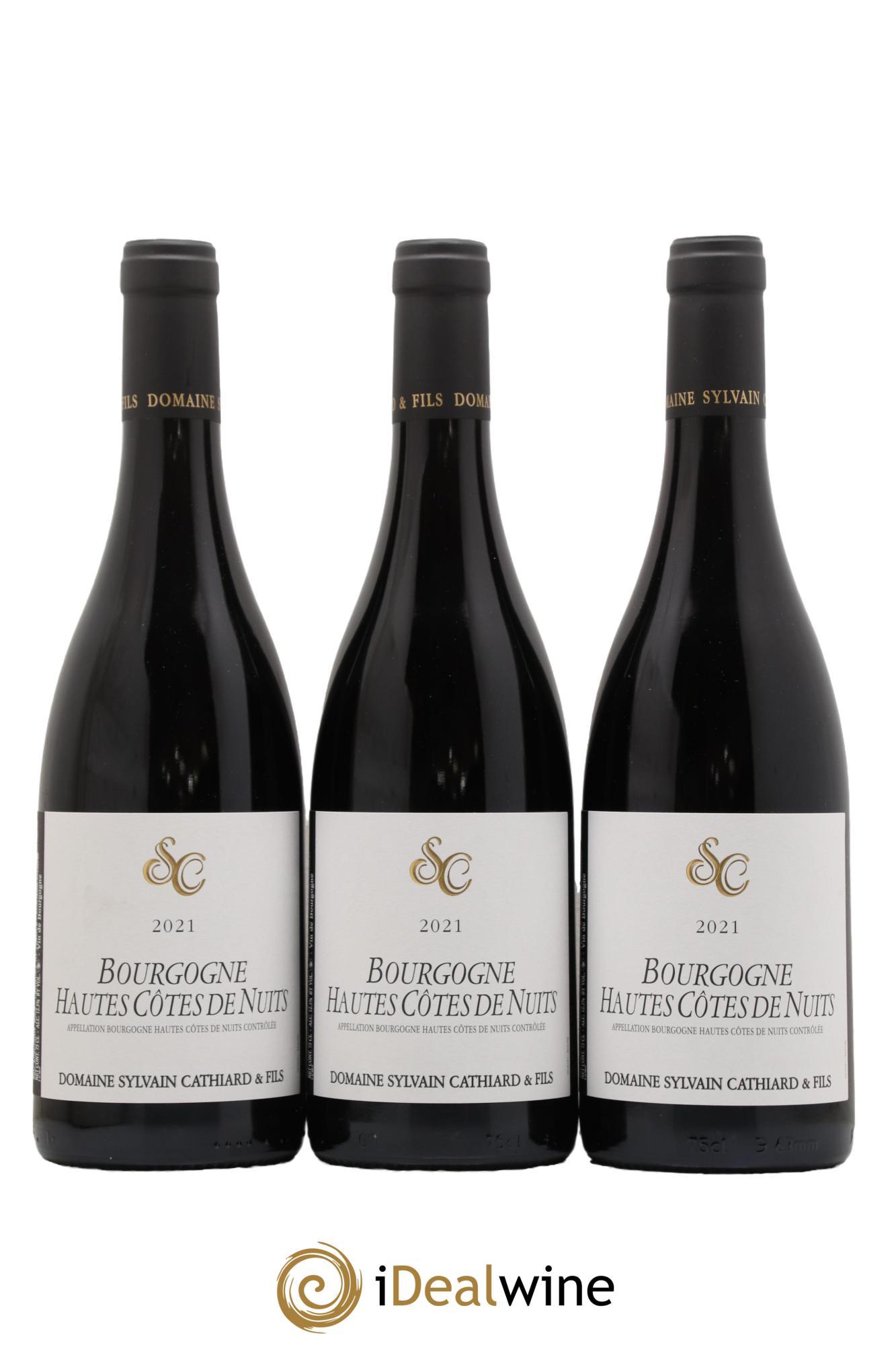 Hautes-Côtes de Nuits Domaine Sylvain Cathiard et Fils 2021 - Lot de 3 bouteilles - 0