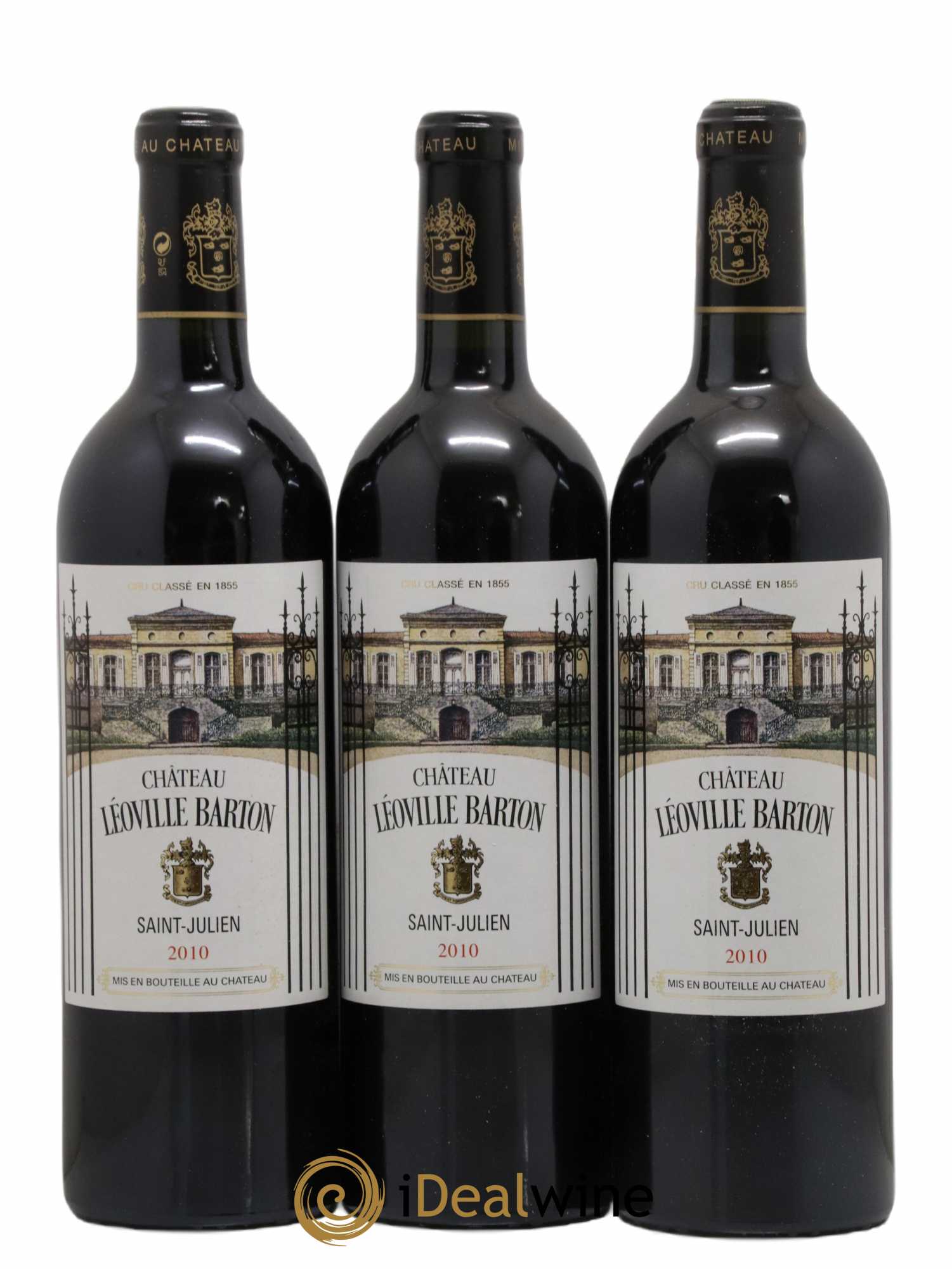 Château Léoville Barton 2ème Grand Cru Classé 2010 - Lot de 12 bouteilles - 2