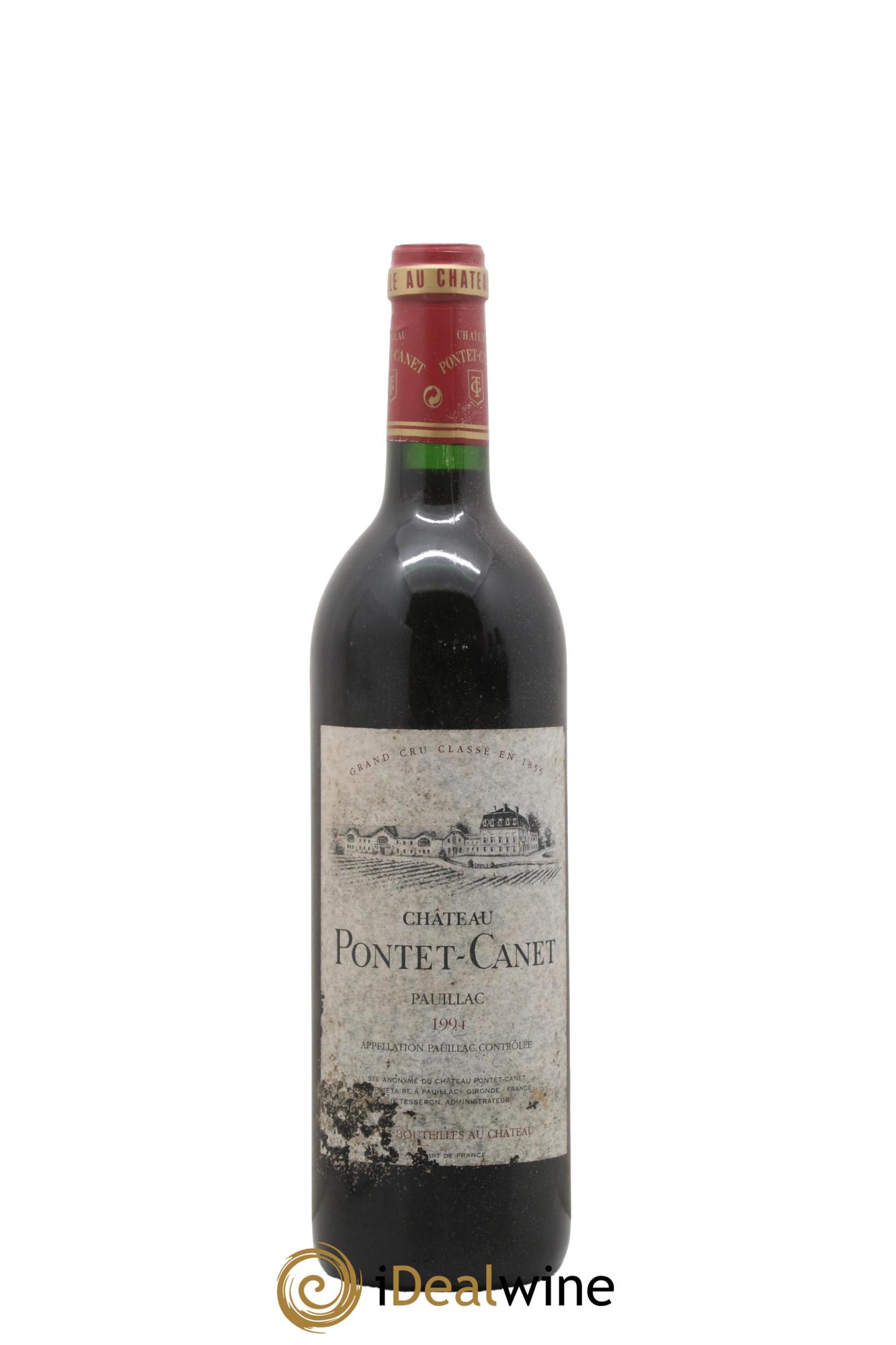 Château Pontet Canet 5ème Grand Cru Classé 1994 - Lot de 1 bouteille - 0