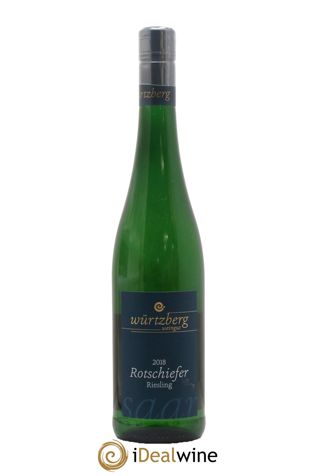 Allemagne Mosel-Saar Wurtzberg Riesling Weingut Rotschiefer 2018 - Lot de 1 bouteille - 0