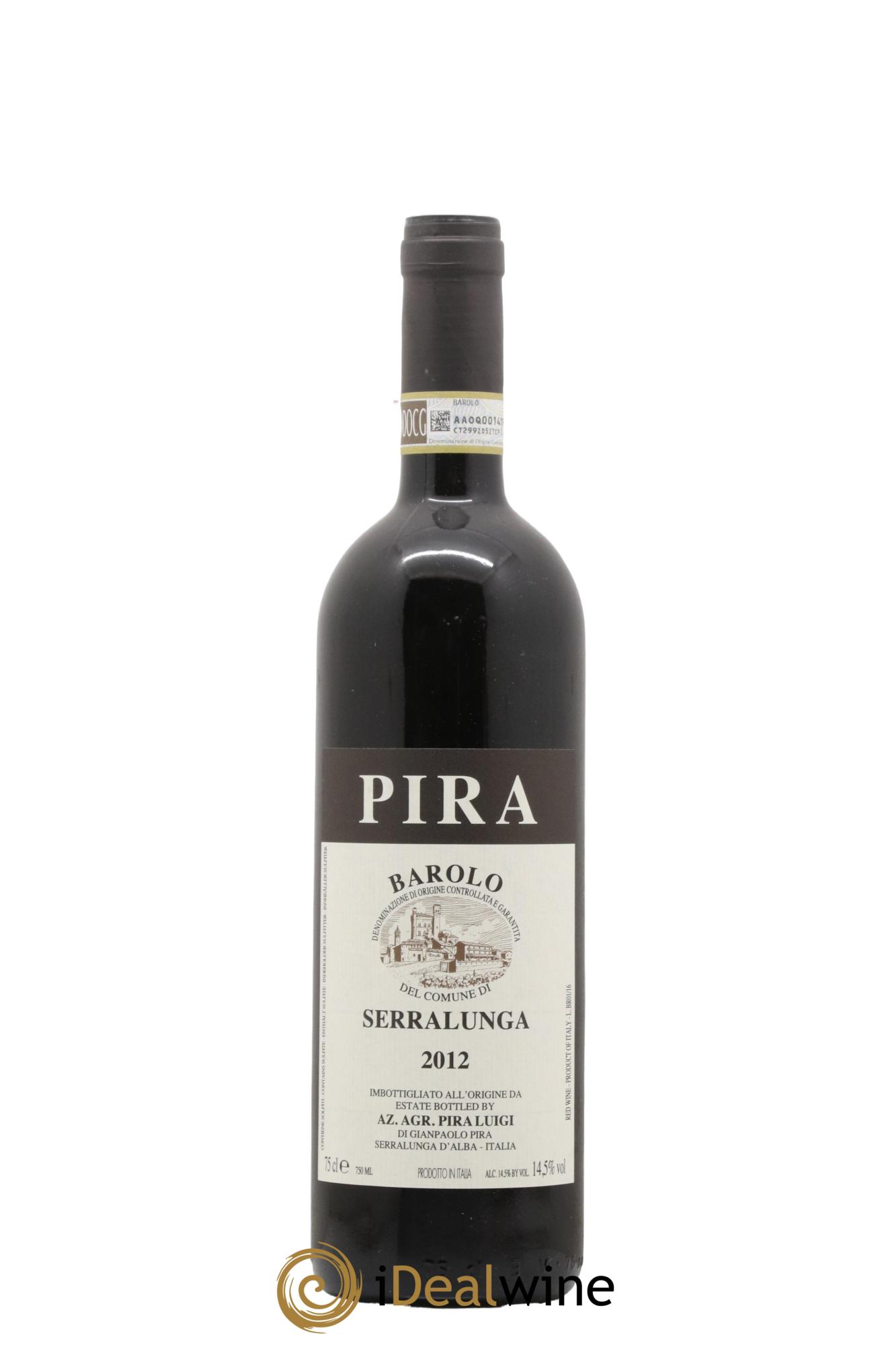 Barolo DOCG Luigi Pira Serralunga 2012 - Lot de 1 bouteille - 0
