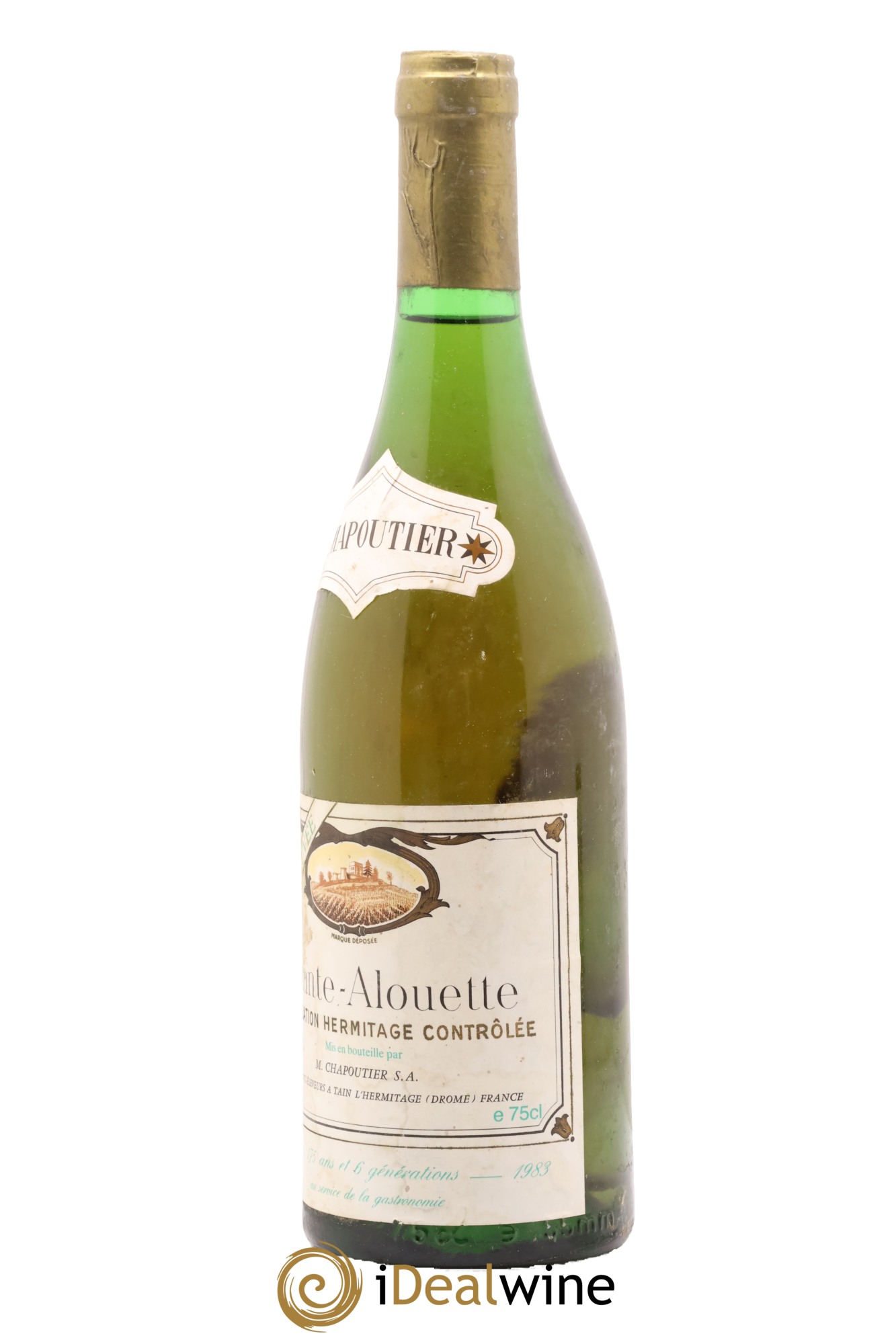 Hermitage Chante Alouette Chapoutier Grande Cuvée 1983 - Lot de 1 bouteille - 1