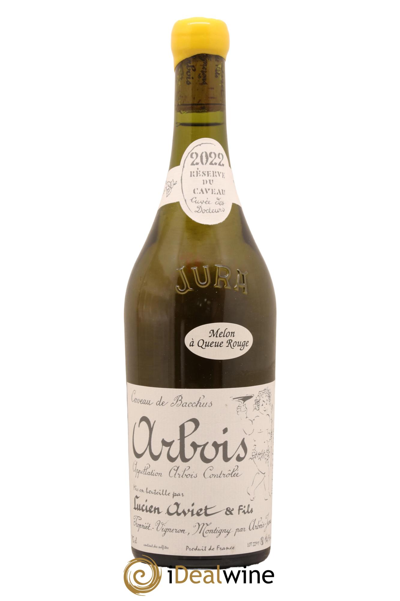 Arbois Melon à Queue Rouge Cuvée des Docteurs Lucien Aviet (Domaine) 2022 - Lot de 1 bouteille - 0