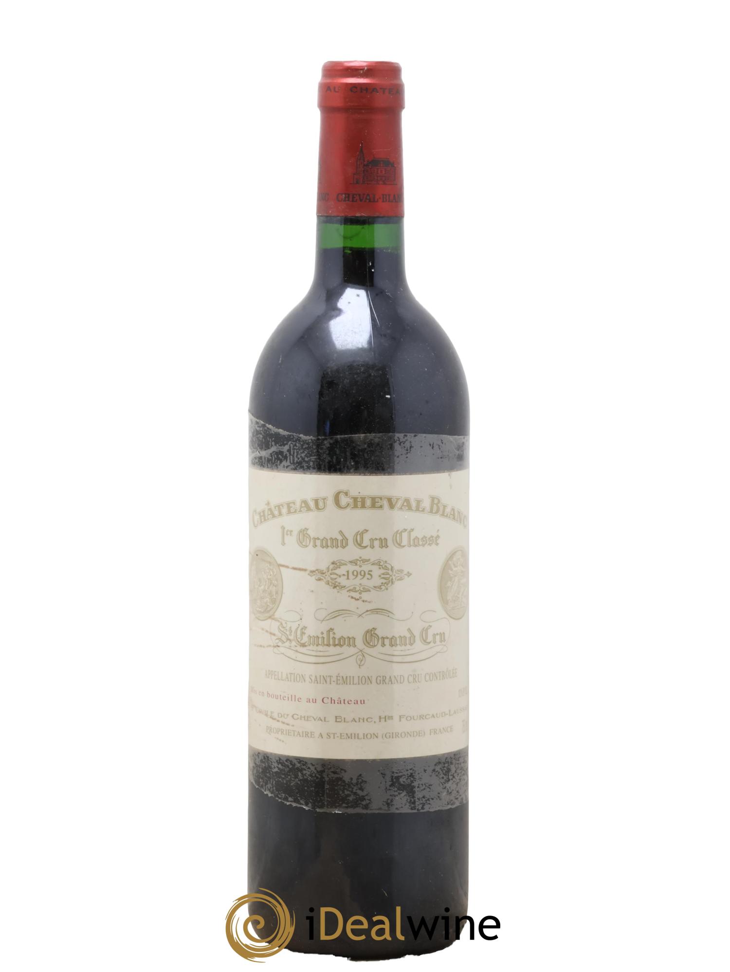 Château Cheval Blanc 1er Grand Cru Classé A  1995 - Lot of 1 bottle - 0