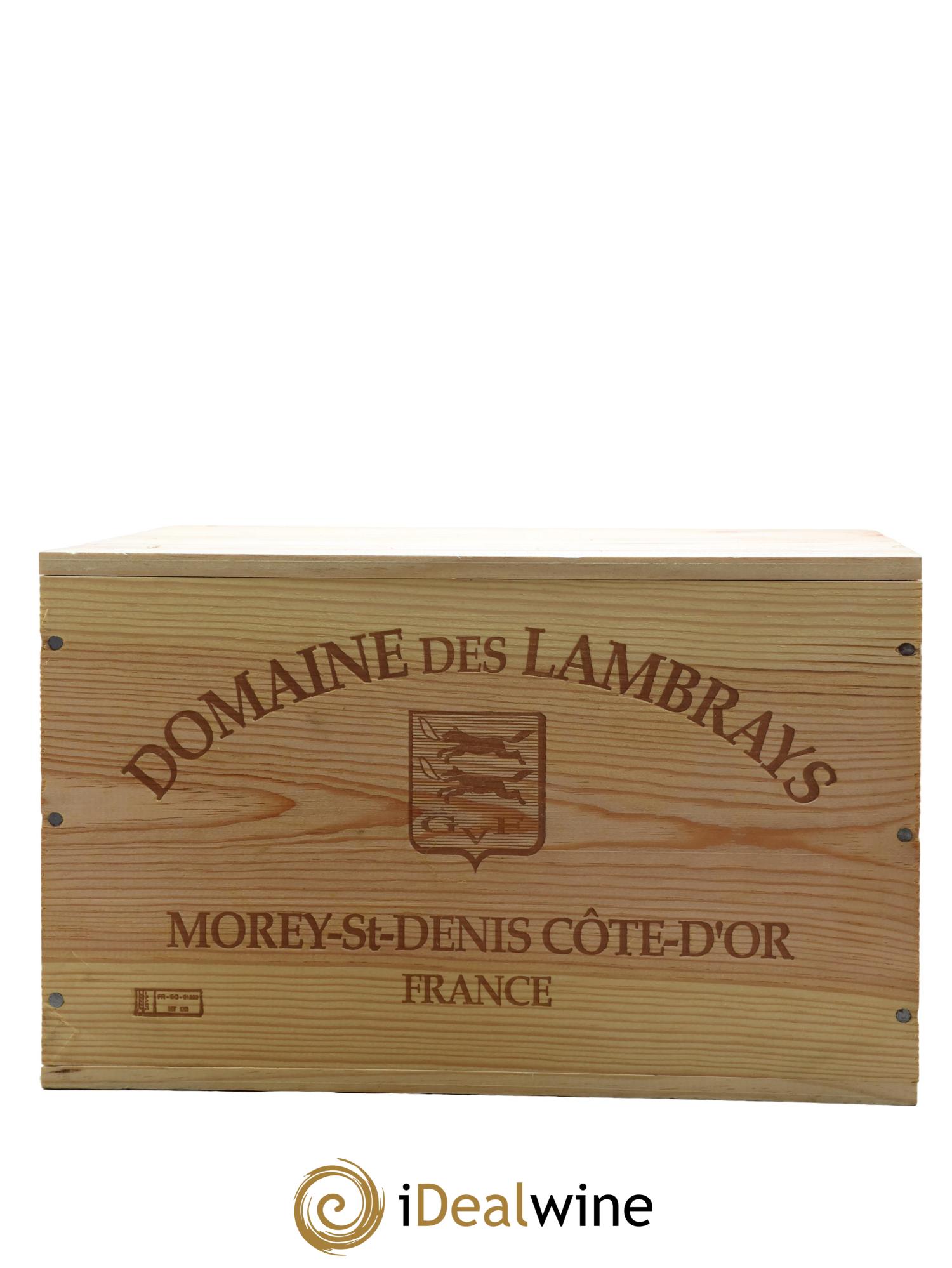 Clos des Lambrays Grand Cru Domaine des Lambrays 2007 - Lot de 6 bouteilles - 3