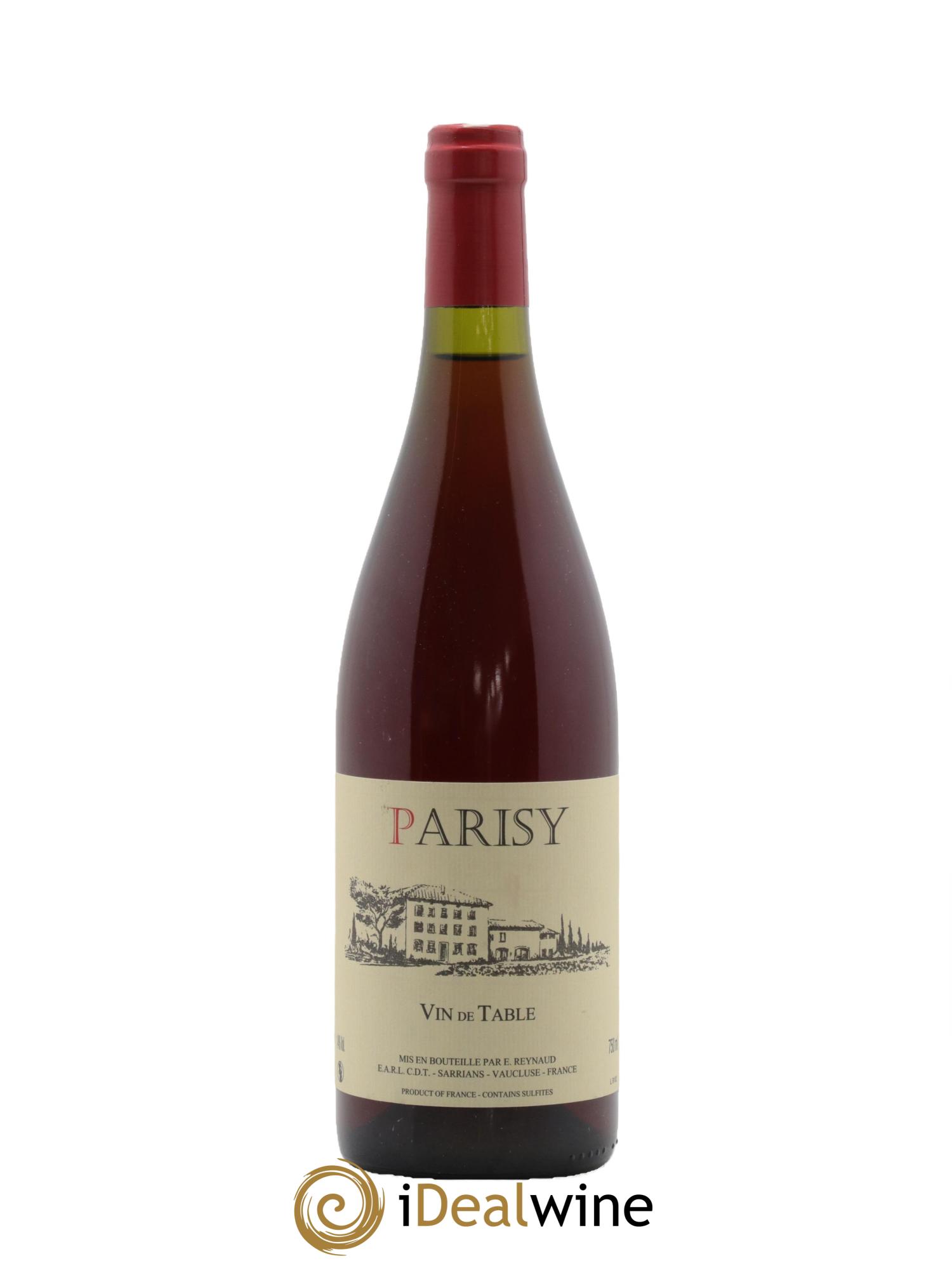 Vin de Table Parisy Emmanuel Reynaud - Posten von 1 Flasche - 0