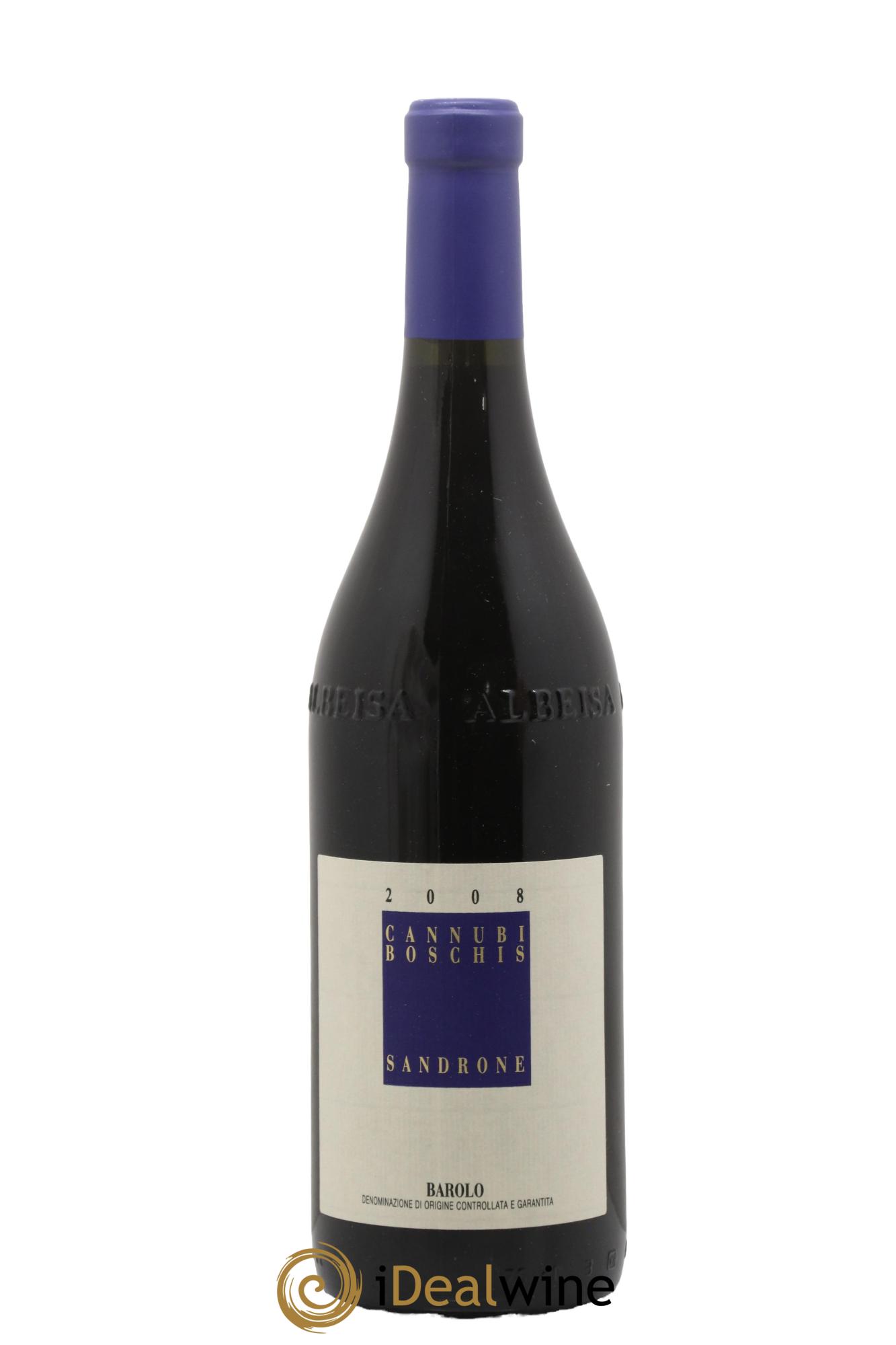 Barolo DOCG Aleste (anciennement Cannubi Boschis) Luciano Sandrone 2008 - Lot de 1 bouteille - 0