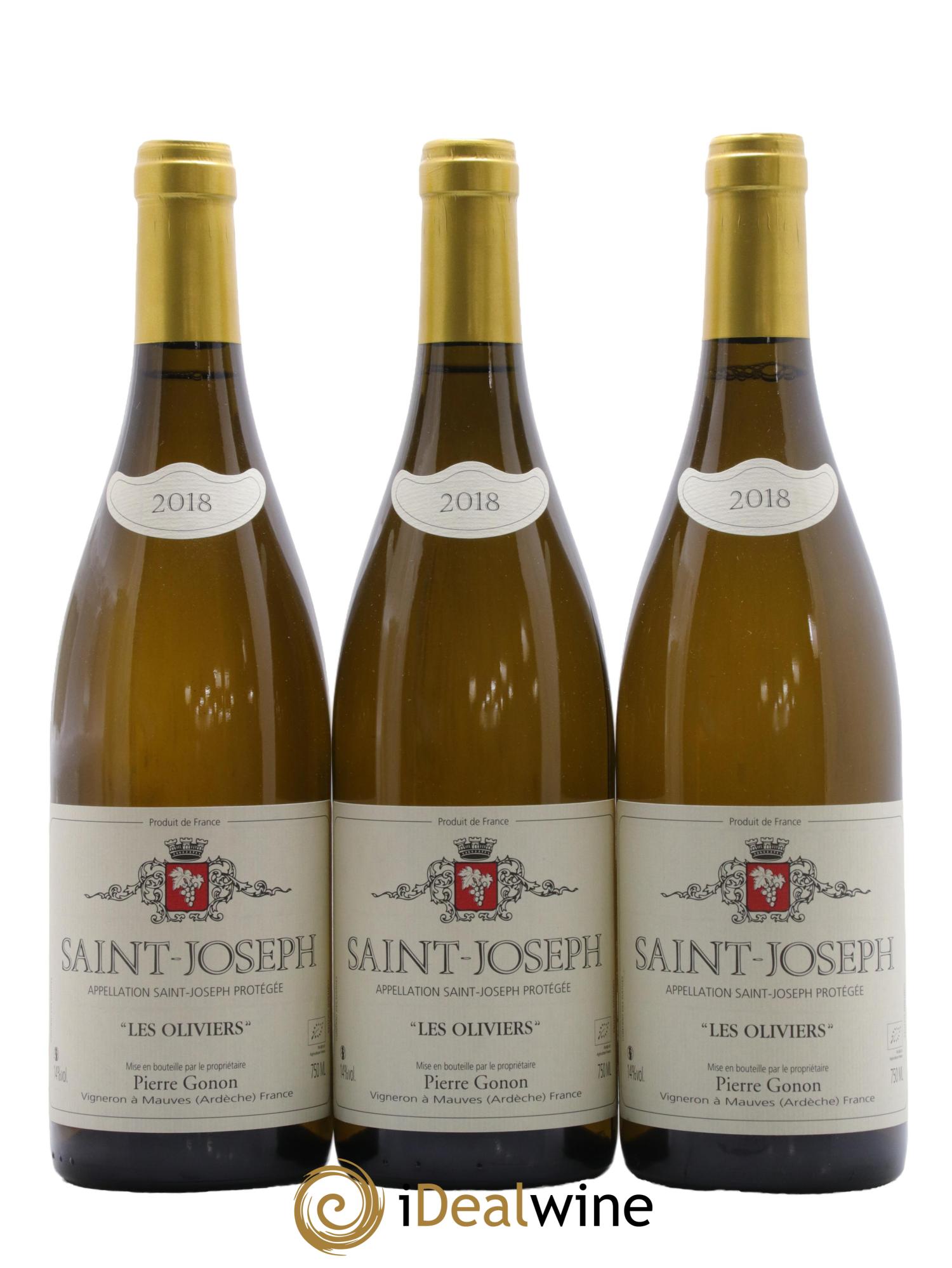 Saint-Joseph Les Oliviers Gonon (Domaine) 2018 - Lot de 3 bouteilles - 0