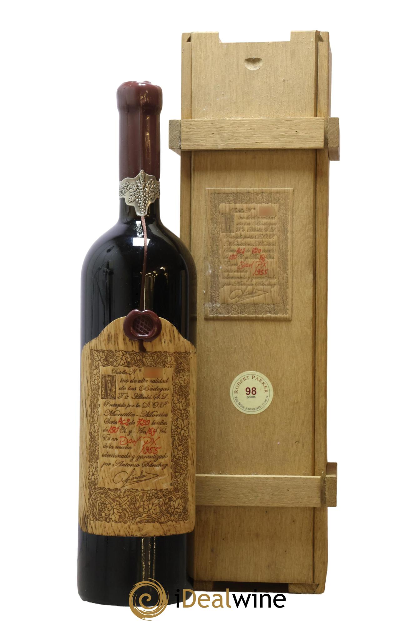 Montilla Moriles Don PX Convento Seleccion Toro Albala 1955 - Posten von 1 Magnum - 0