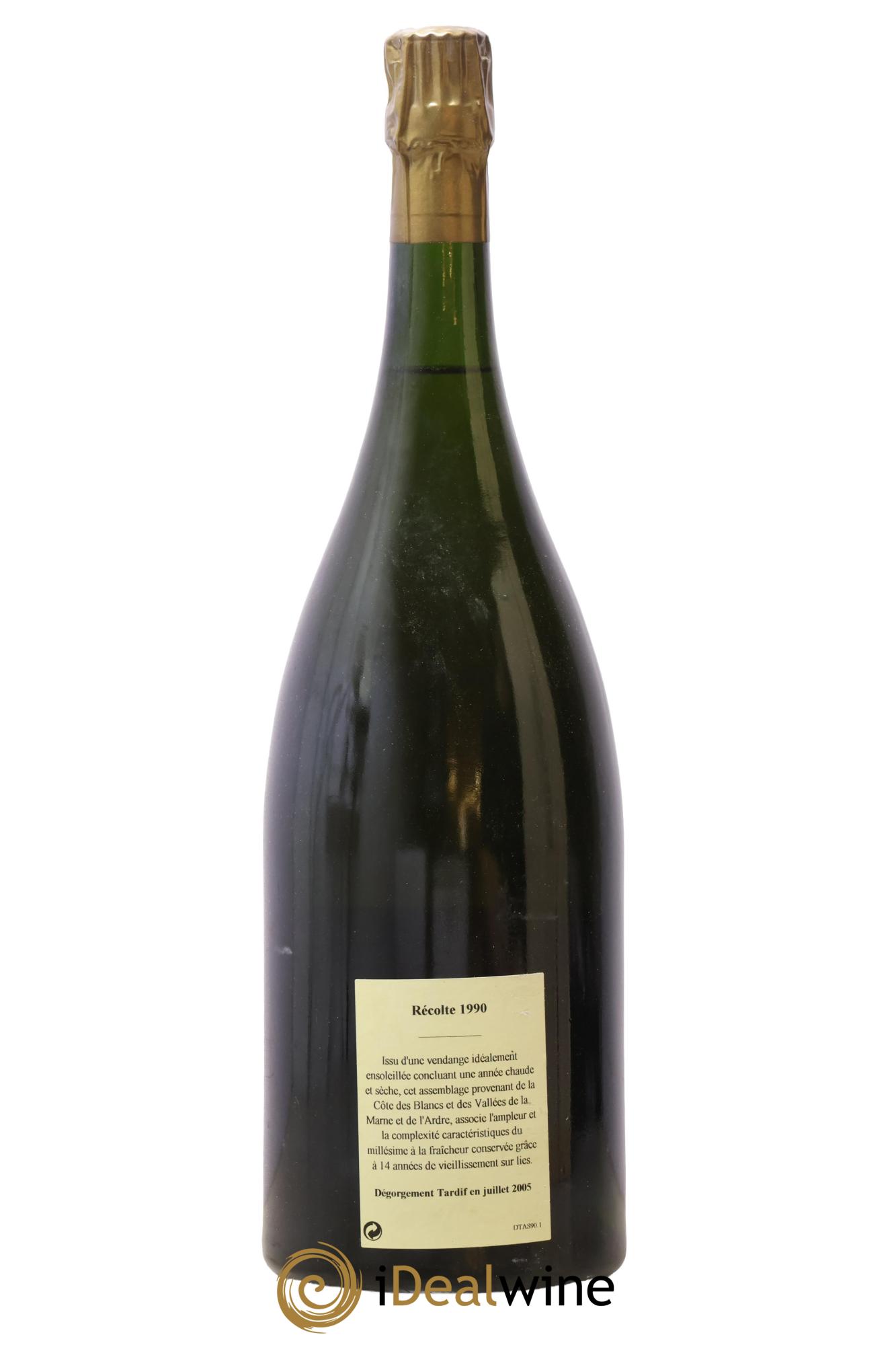 Dégorgement Tardif Jacquesson 1990 - Lot of 1 magnum - 2