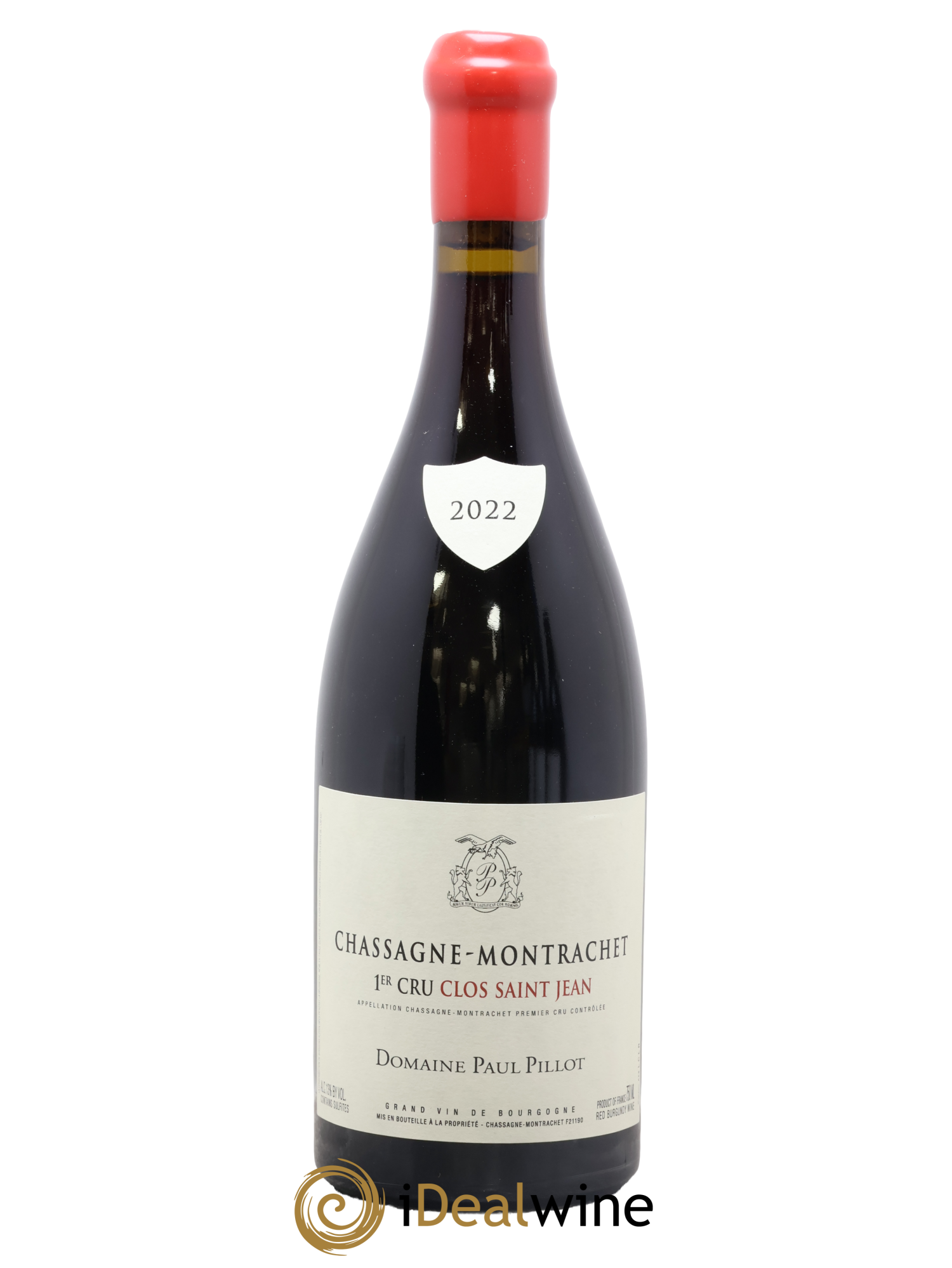 Chassagne-Montrachet 1er Cru Clos Saint-Jean Paul Pillot (Domaine) 2022 - Lot de 1 bouteille - 0