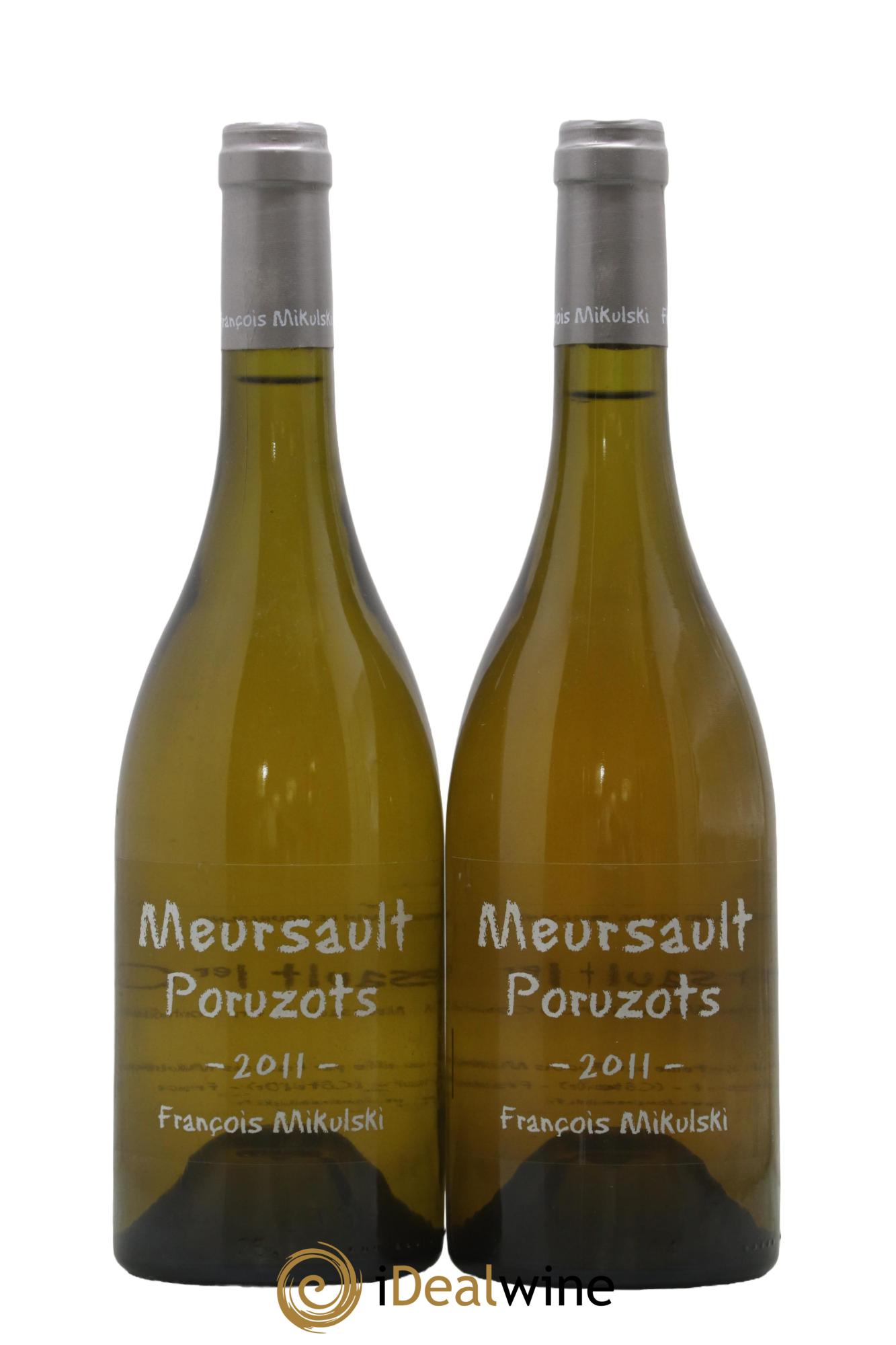 Meursault 1er Cru Poruzots François Mikulski 2011 - Lot de 2 bouteilles - 0