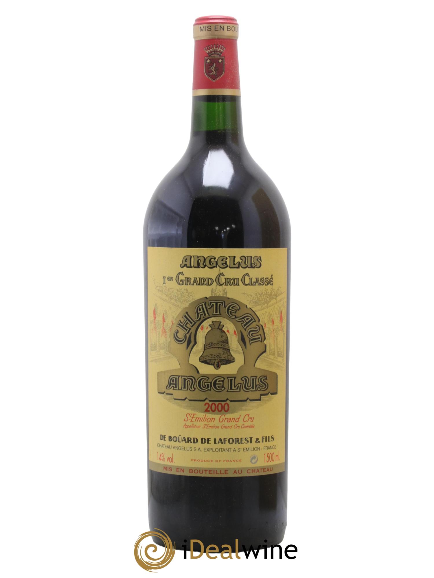 Château Angélus 1er Grand Cru Classé A 2000 - Lotto di 1 magnum - 1