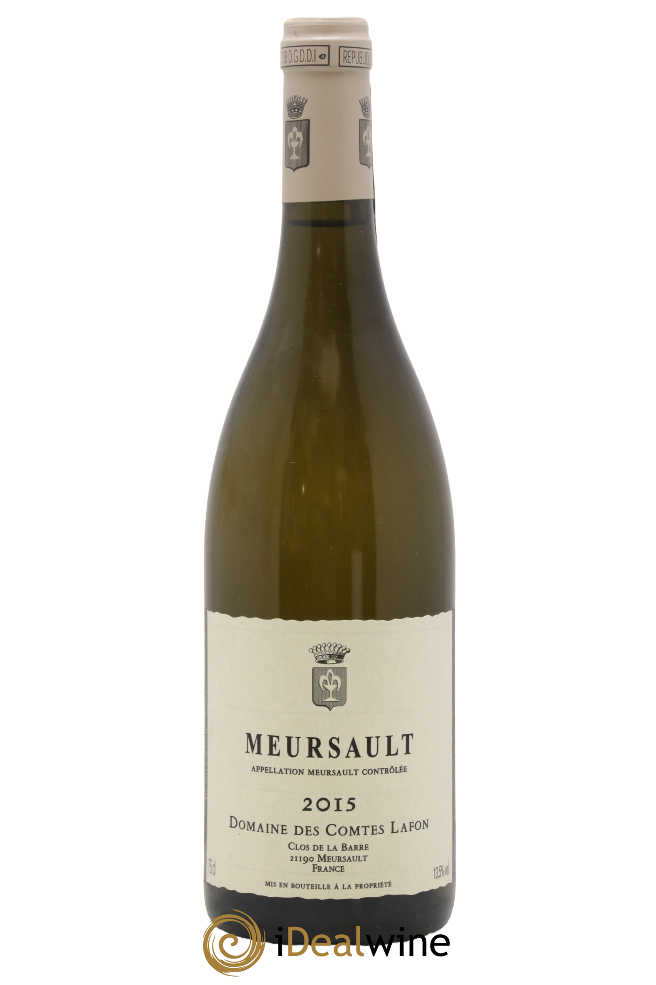 Meursault Comtes Lafon (Domaine des) 2015 - Lot de 1 bouteille - 0