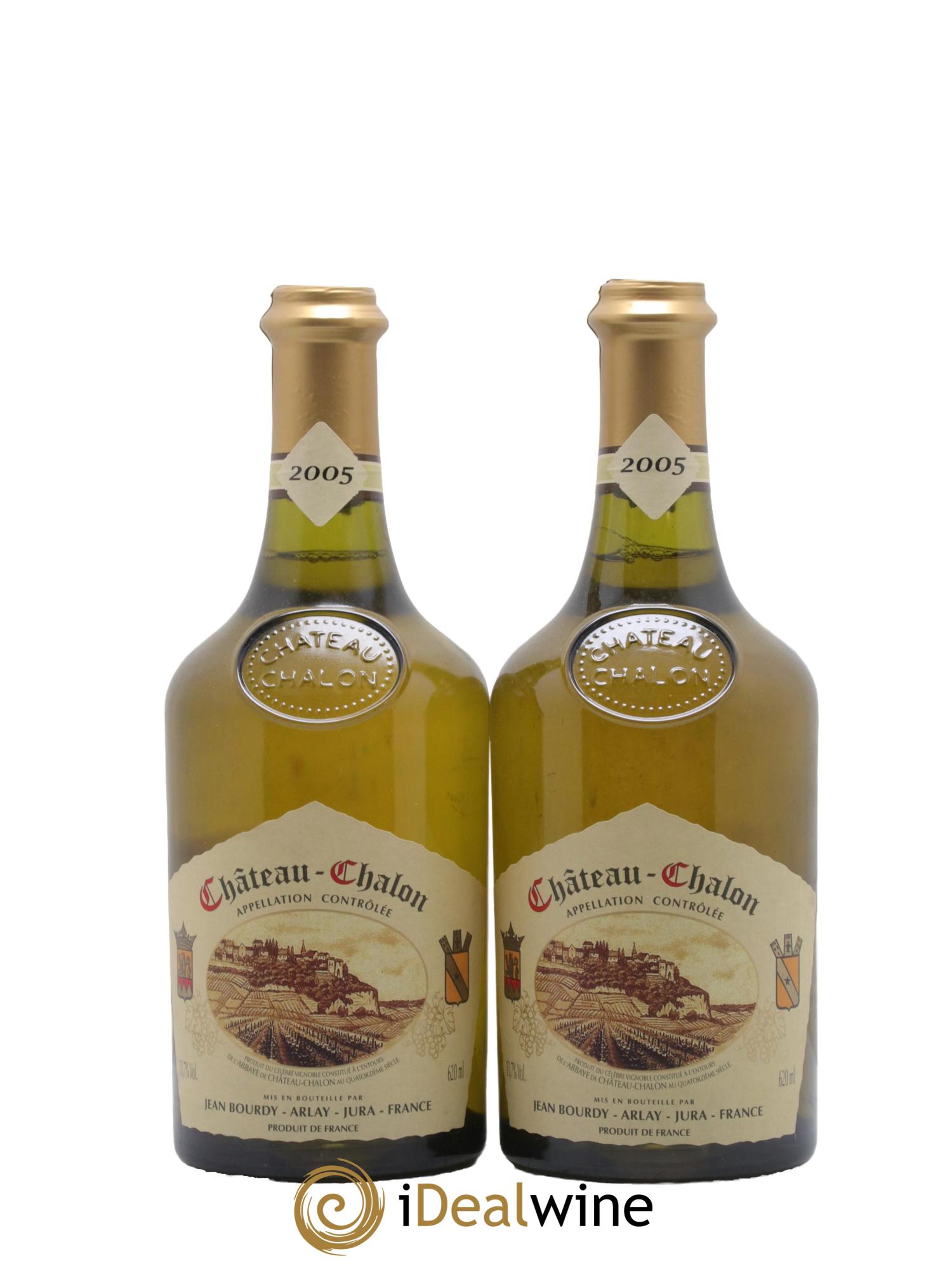 Château-Chalon Jean Bourdy 2005 - Lot de 2 clavelins - 0
