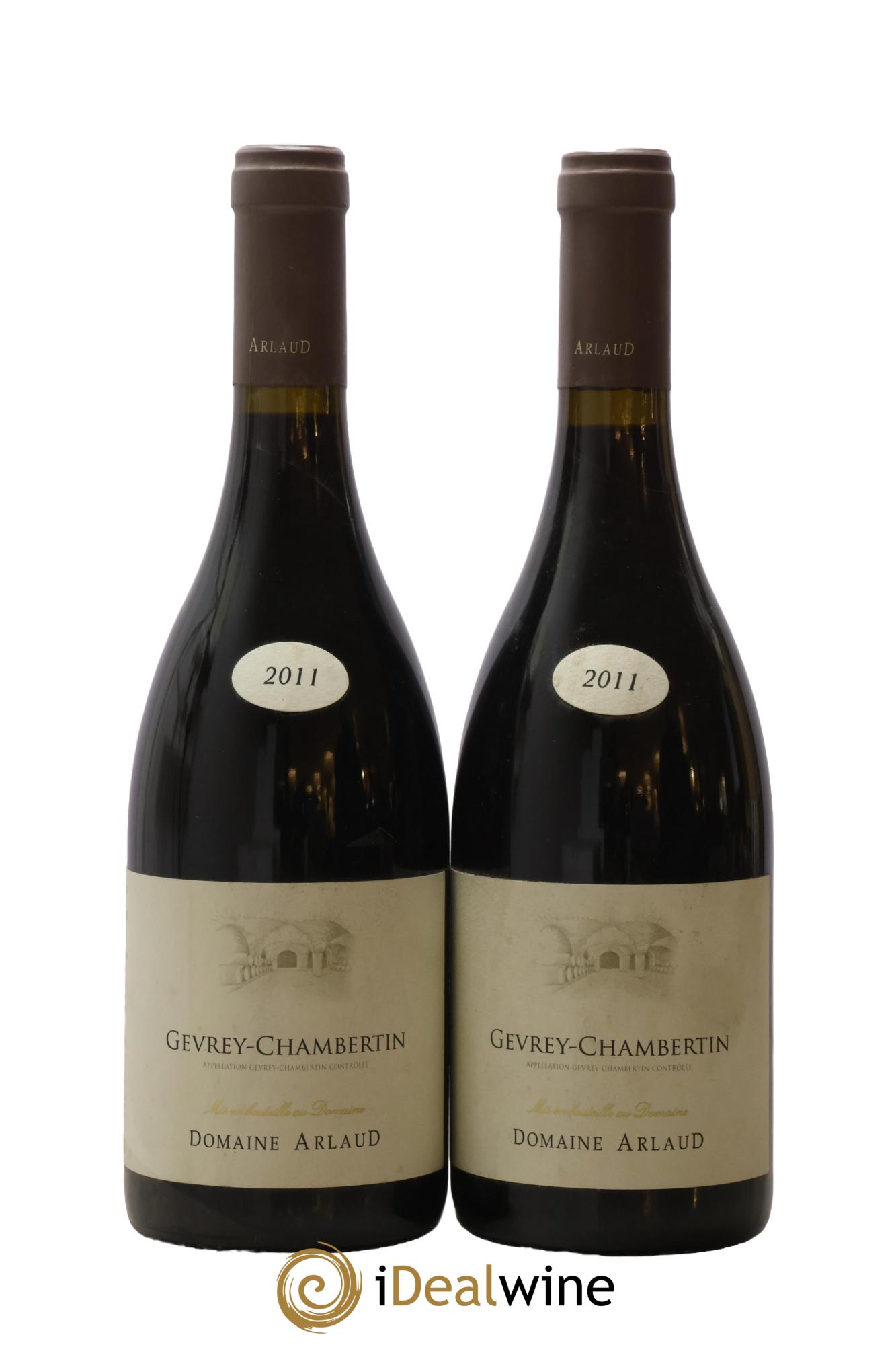 Gevrey-Chambertin Arlaud 2011 - Lot of 2 bottles - 0