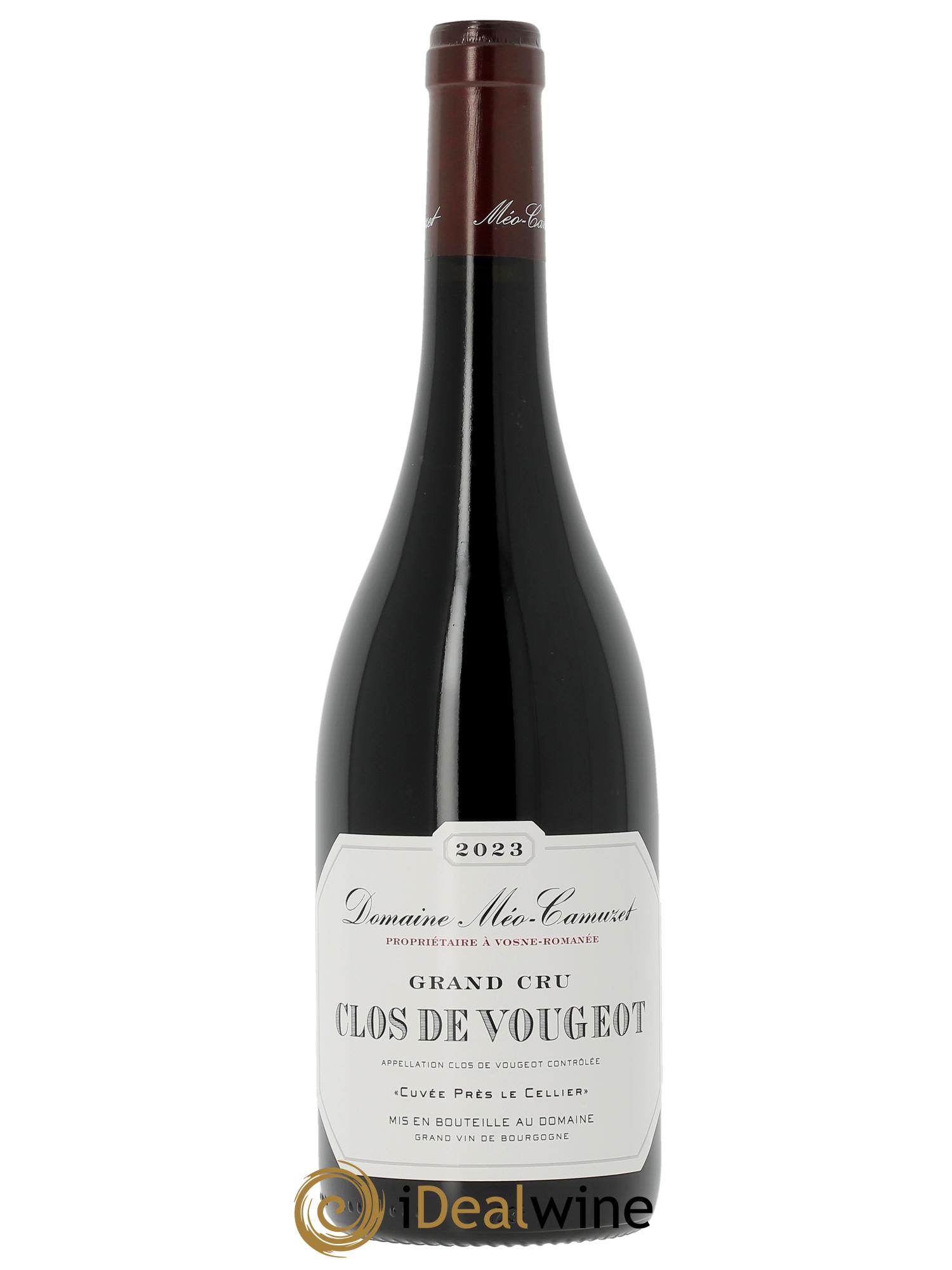 Clos de Vougeot Grand Cru Près le Cellier Méo-Camuzet (Domaine)  2023 - Lot de 1 bouteille - 0