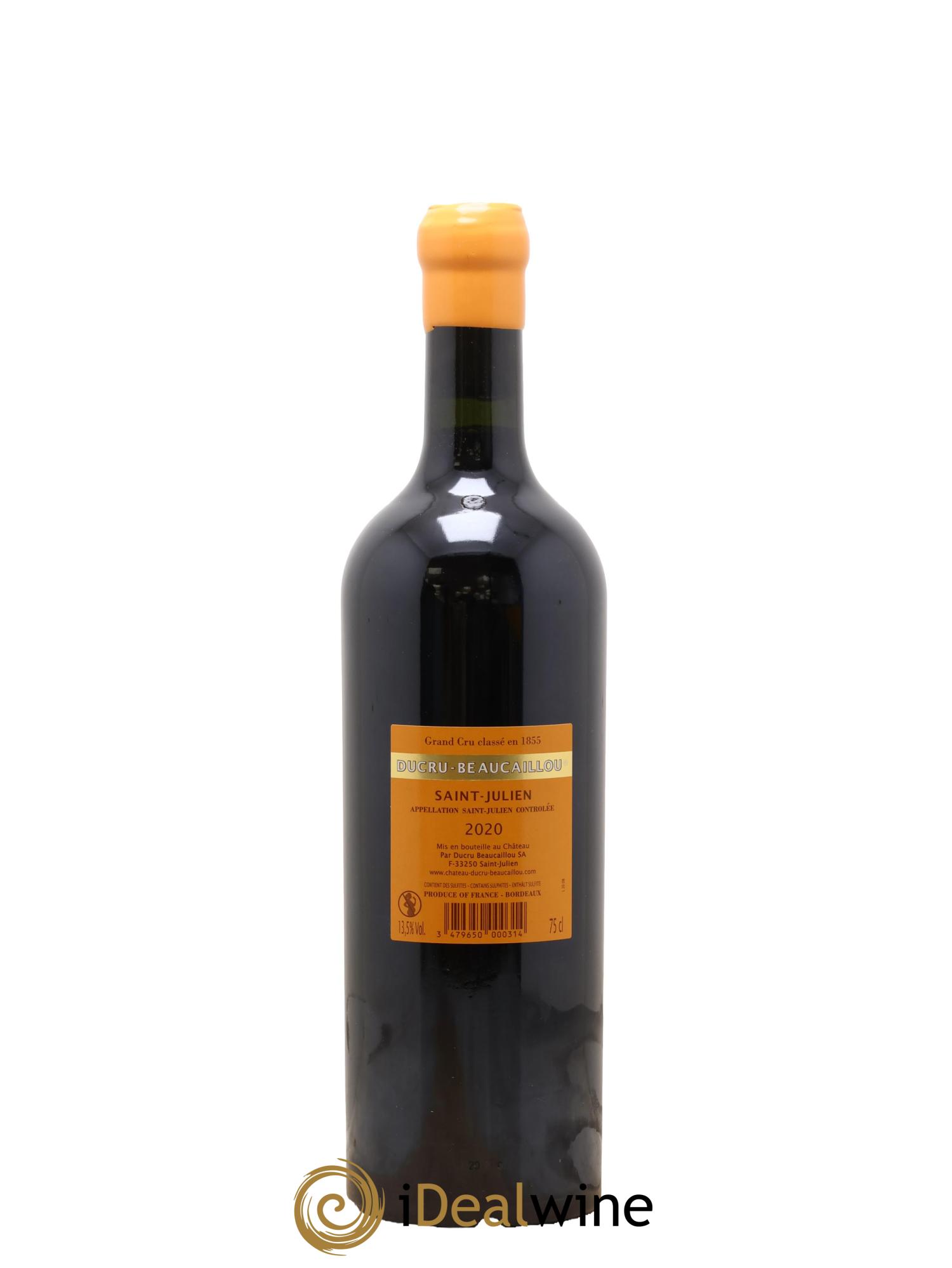 Château Ducru Beaucaillou 2ème Grand Cru Classé 2020 - Lot de 1 bouteille - 1