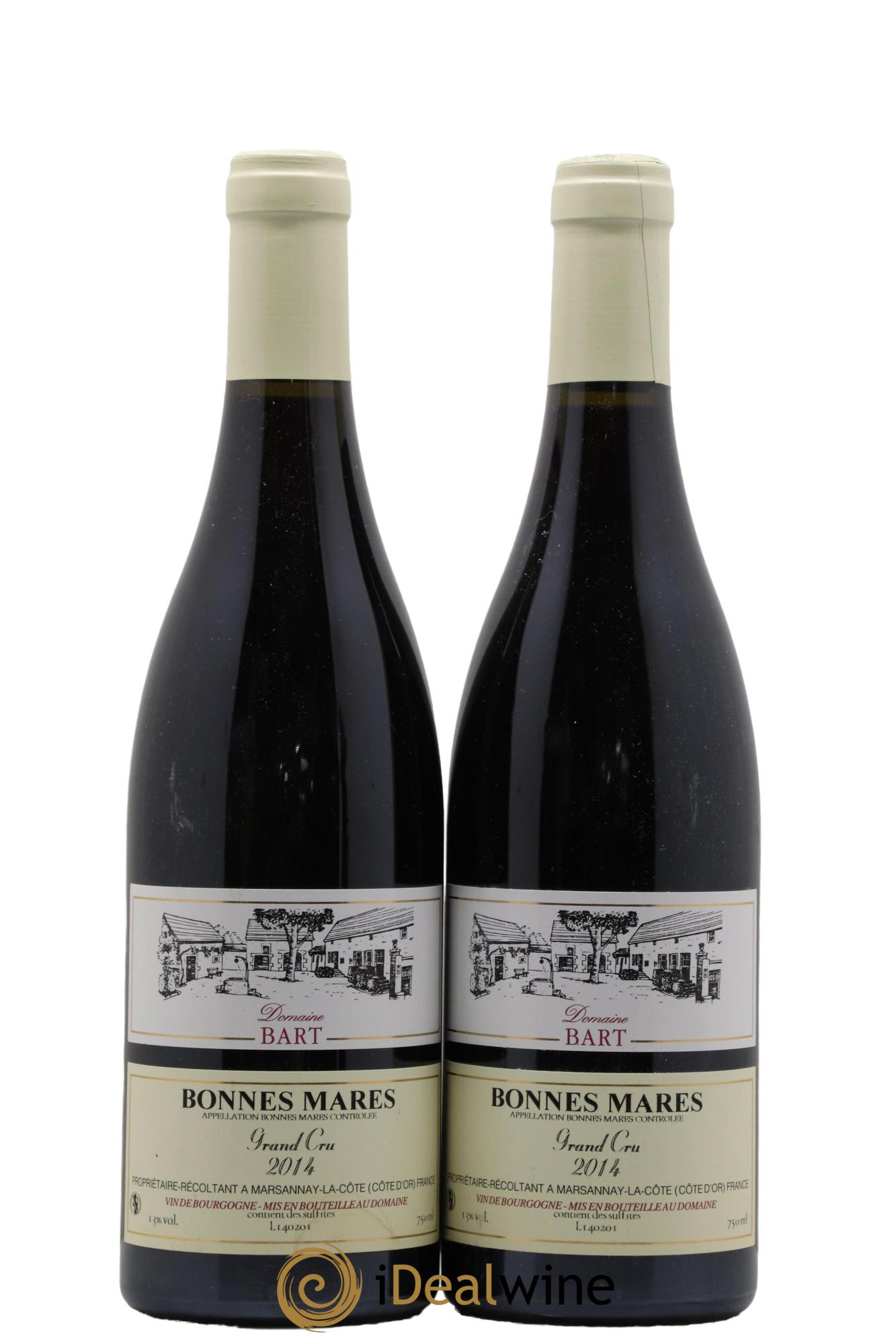 Bonnes-Mares Grand Cru Bart (Domaine) 2014 - Lot de 2 bouteilles - 0