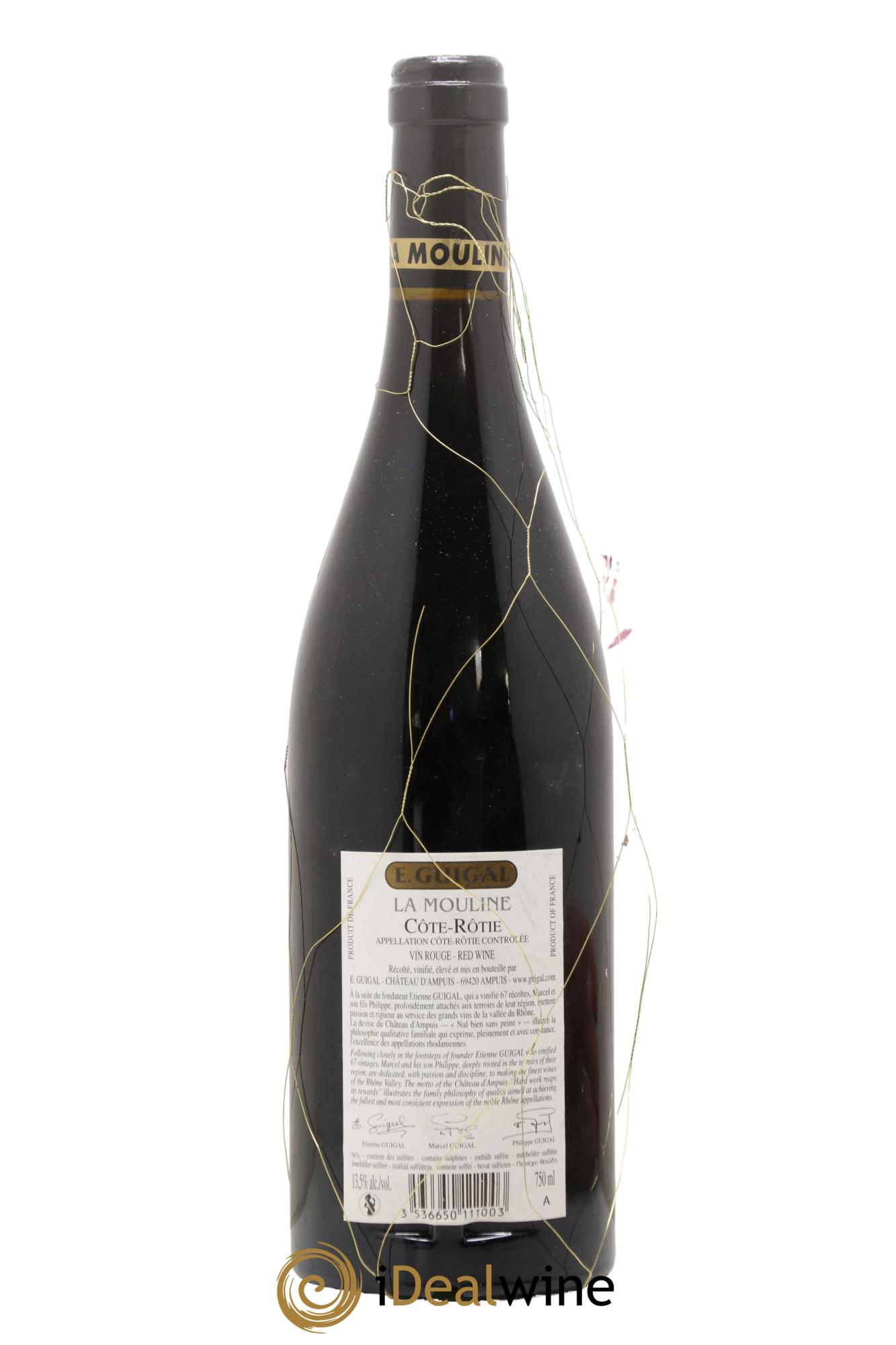 Côte-Rôtie La Mouline Guigal 2012 - Lot of 1 bottle - 1