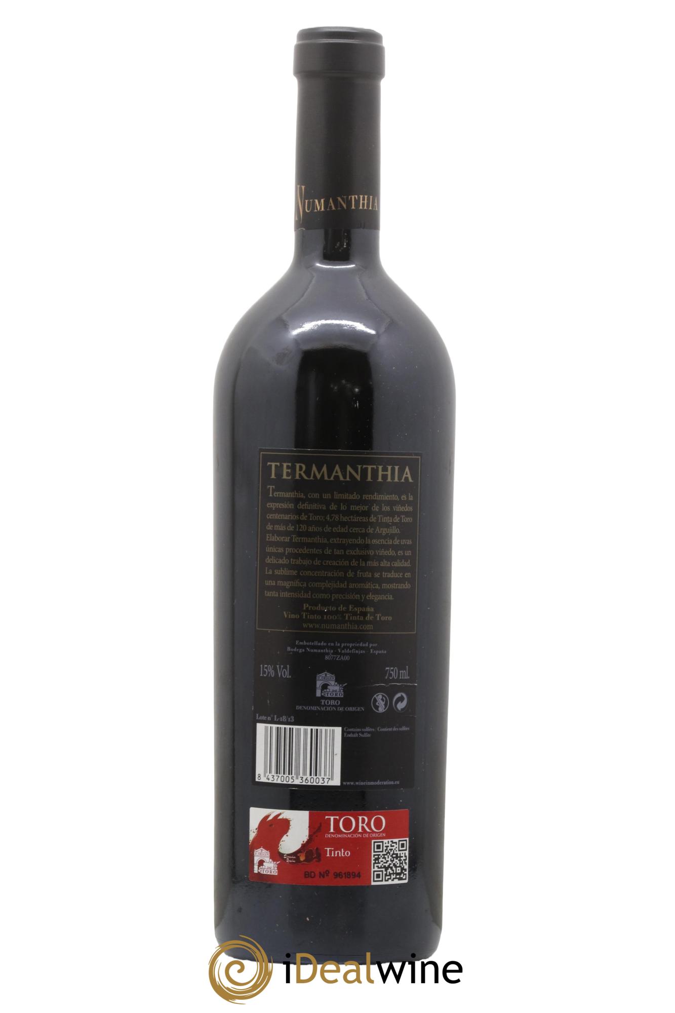 Toro DO Bodega Numanthia Termanthia 2011 - Lot of 1 bottle - 1