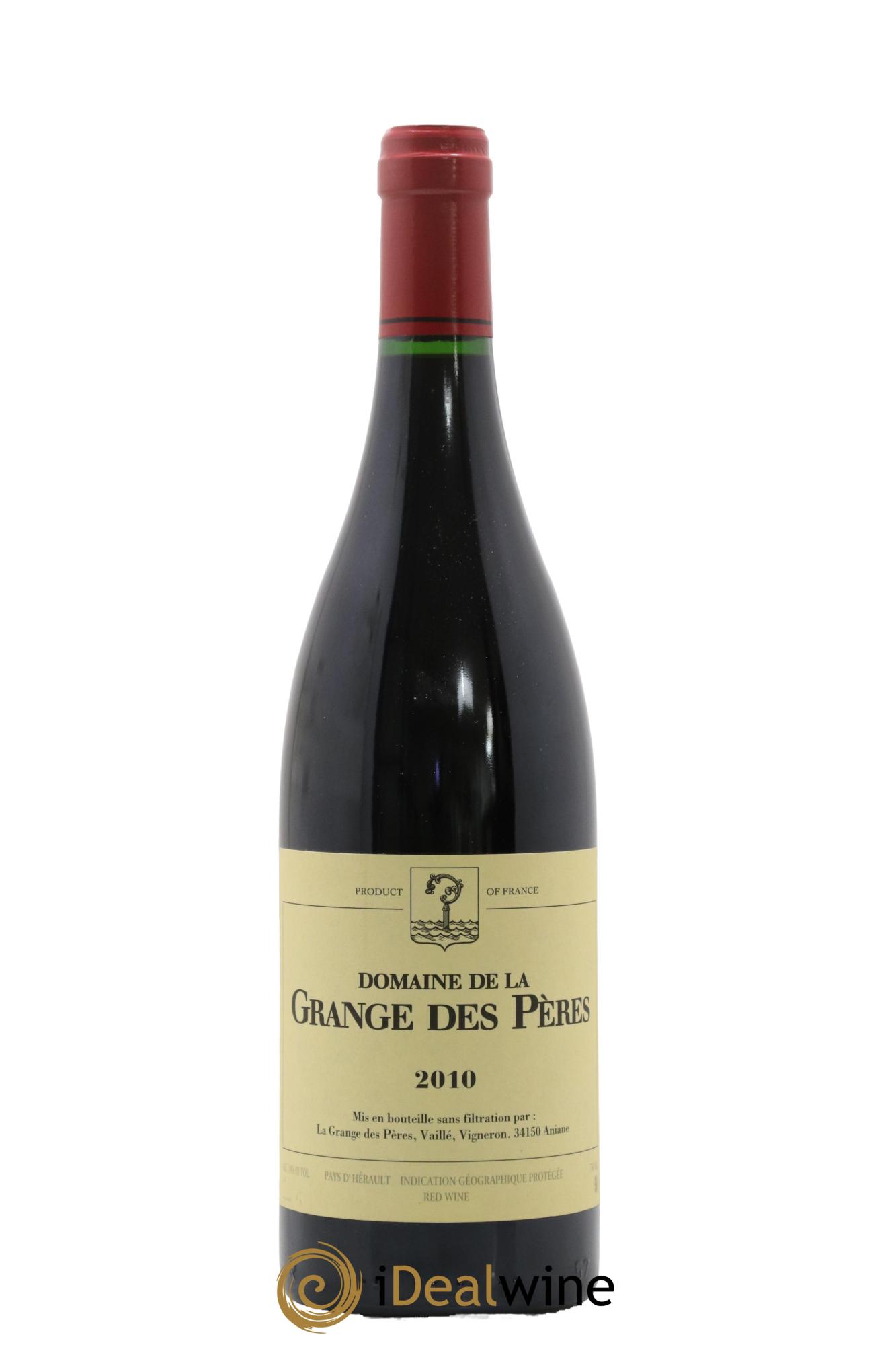 Pays d'Hérault Grange des Pères Laurent Vaillé 2010 - Lot de 1 bouteille - 0