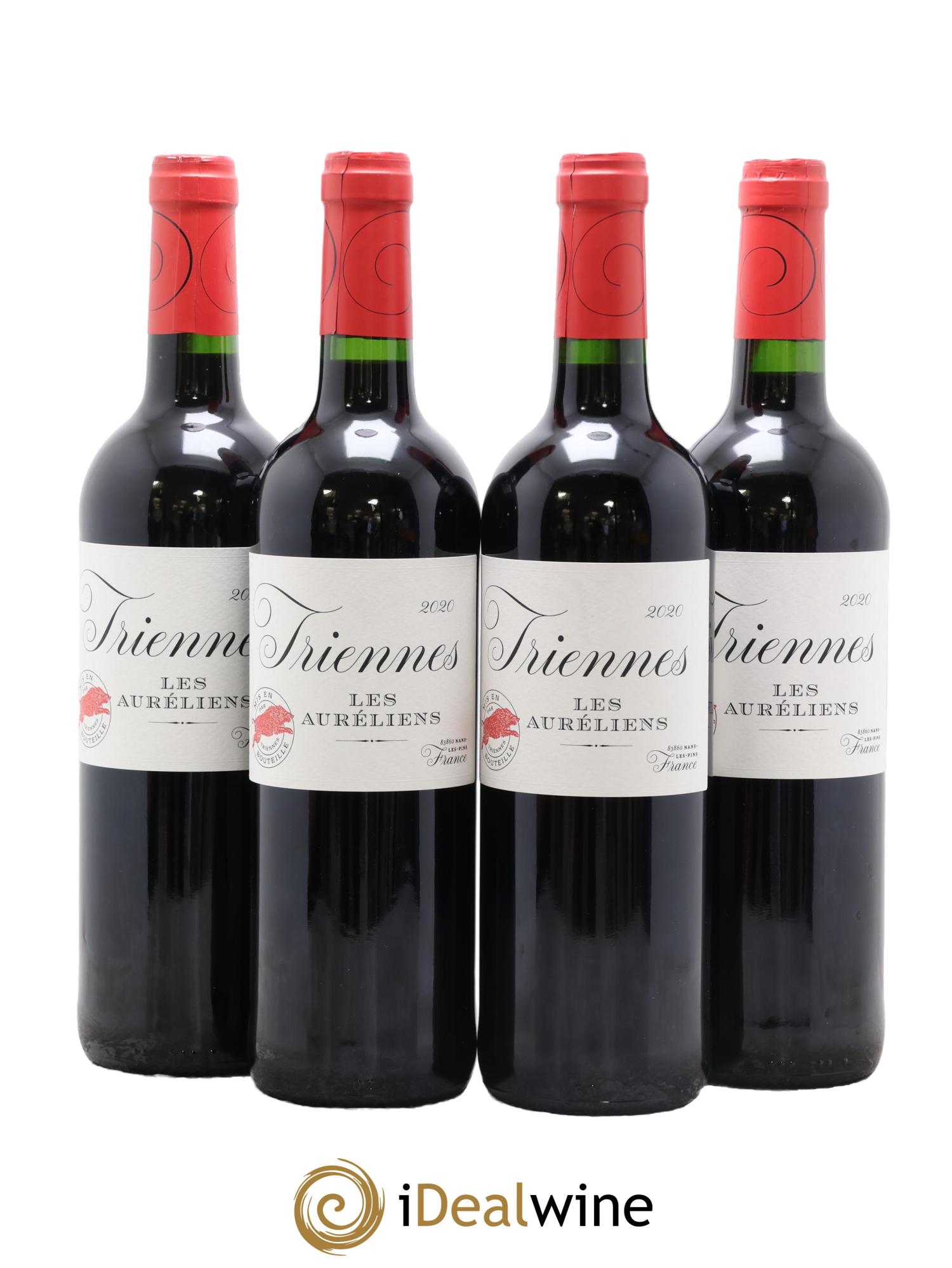 Var Les Auréliens Triennes (Domaine) 2020 - Lot de 4 bouteilles - 0