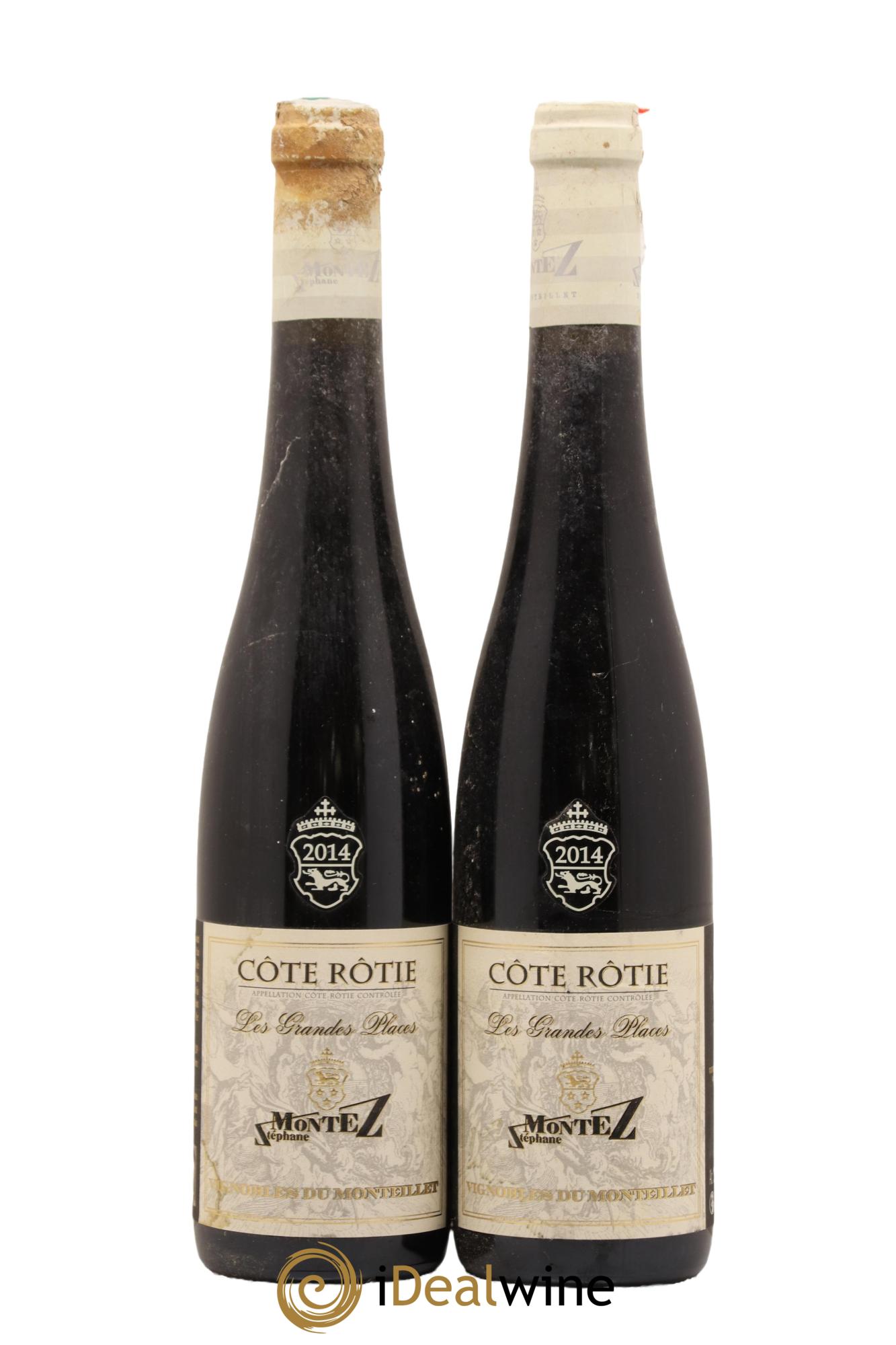 Côte-Rôtie Les Grandes Places Monteillet (Domaine du) - Stéphane Montez 2014 - Lot de 2 format 50cls - 0
